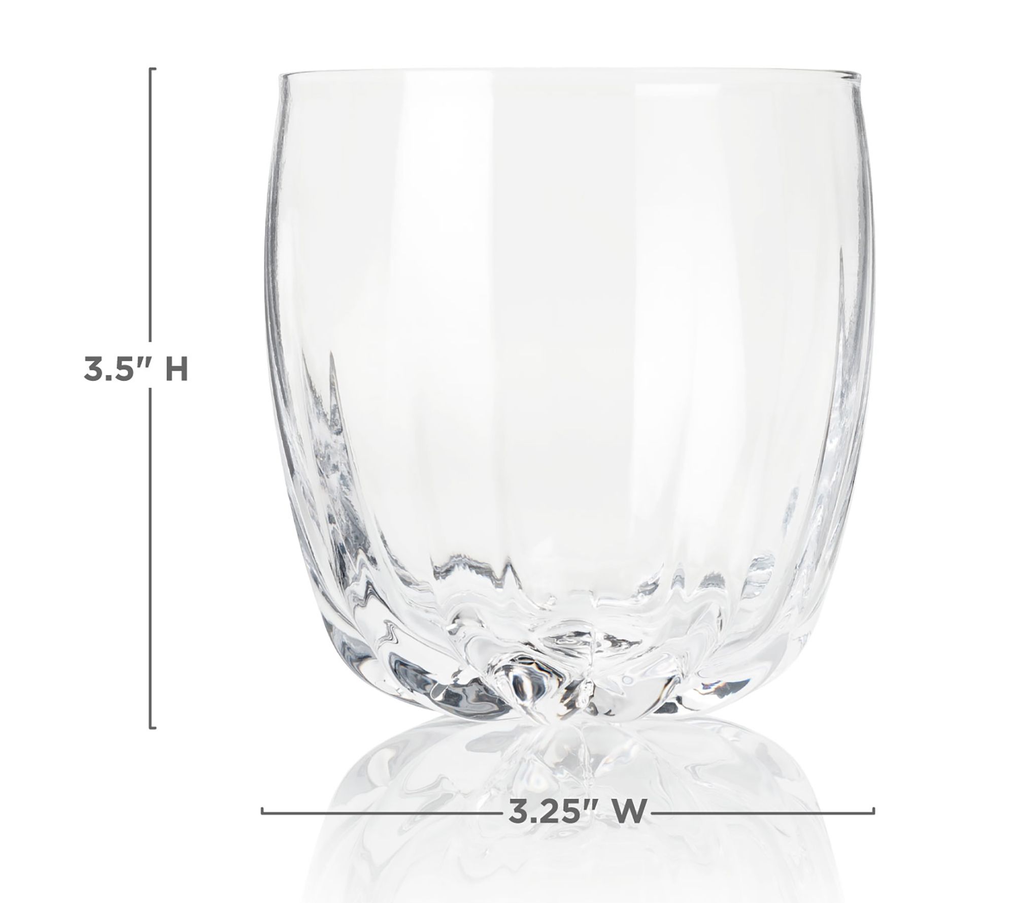 Anchor Hocking Central Park Drinking Glasses, 12 oz (Set of 4) 