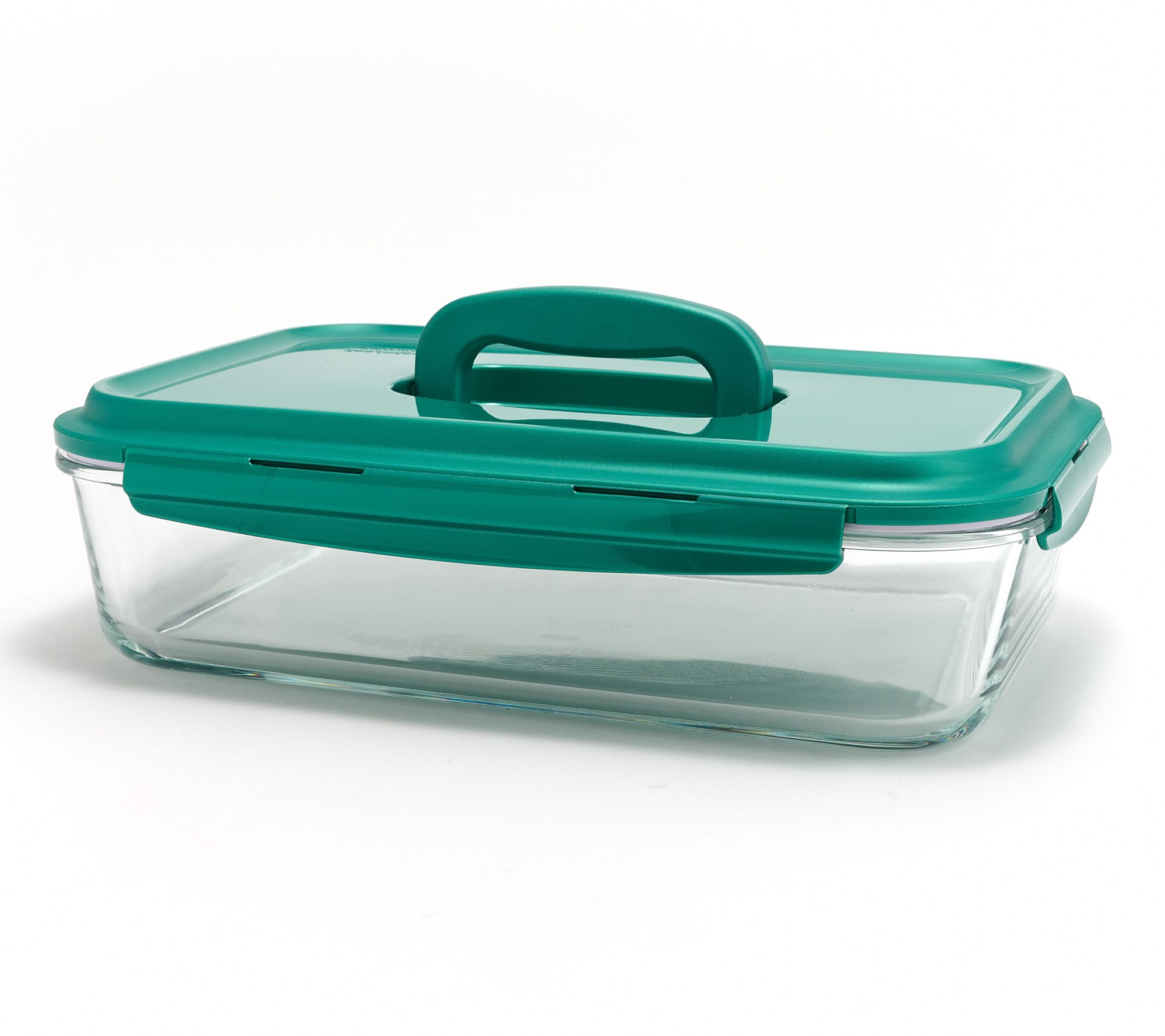 LocknLock 9x13 Glass Dish w/ Domed Handle Lid