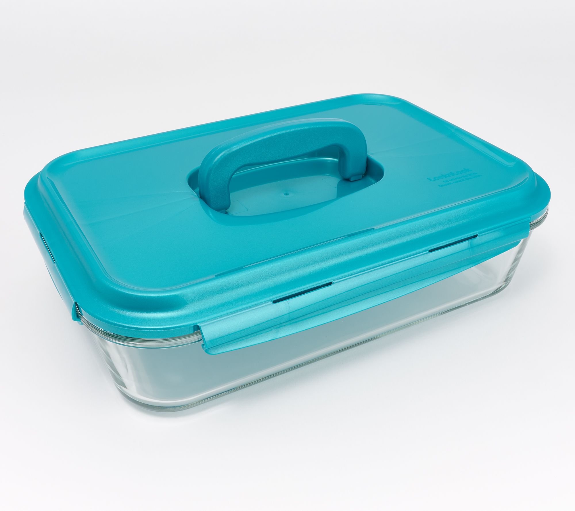 LocknLock 9x13 Glass Dish w/ Domed Handle Lid