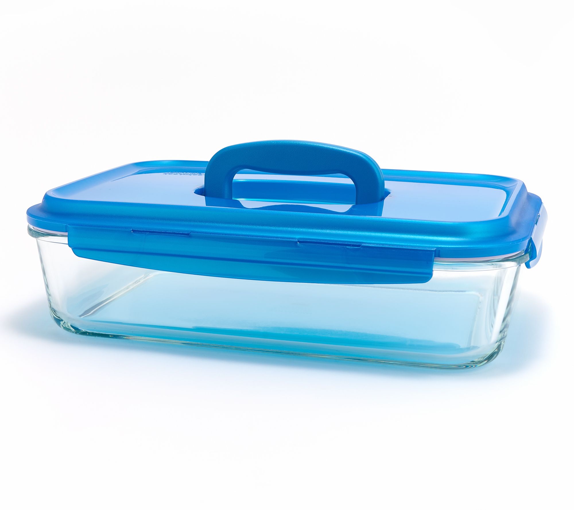 LocknLock 9x13 Glass Dish w/ Domed Handle Lid