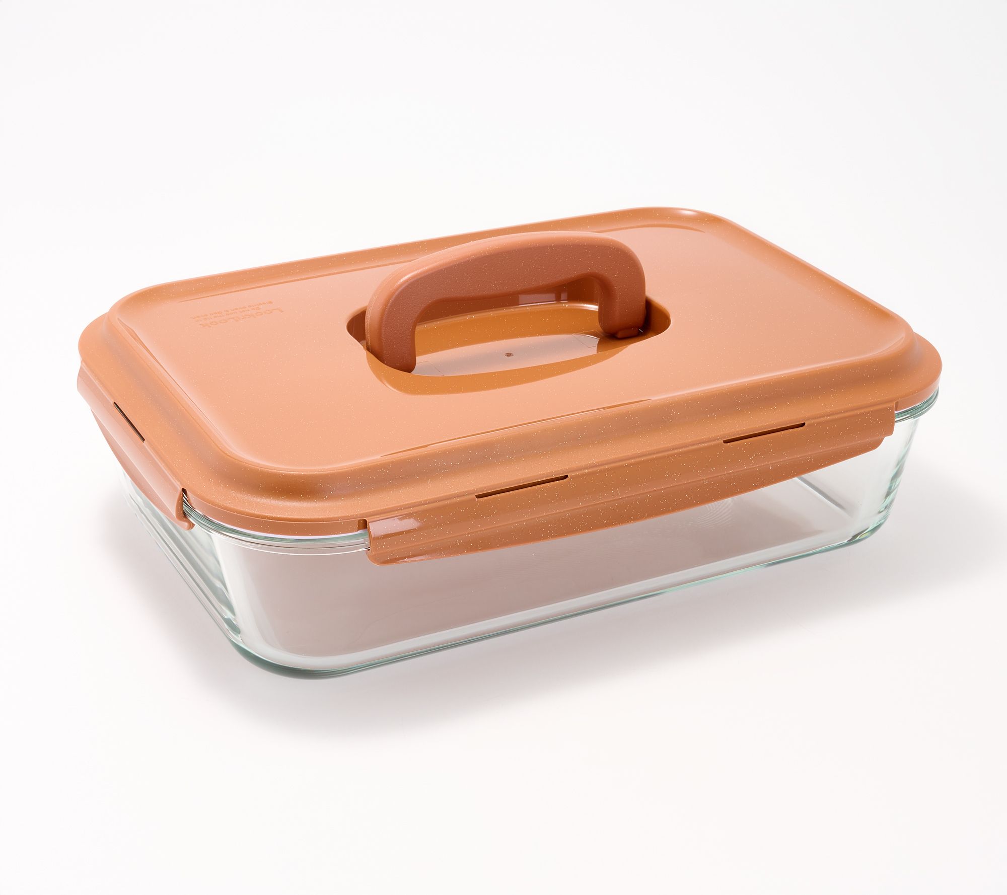 LocknLock 9x13 Glass Dish w/ Domed Handle Lid