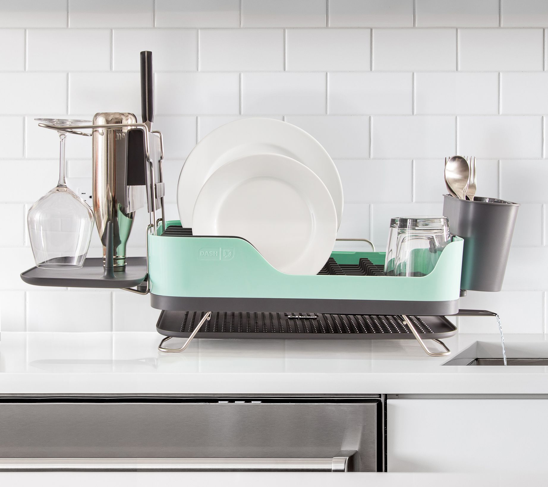 Martha stewart dish online rack