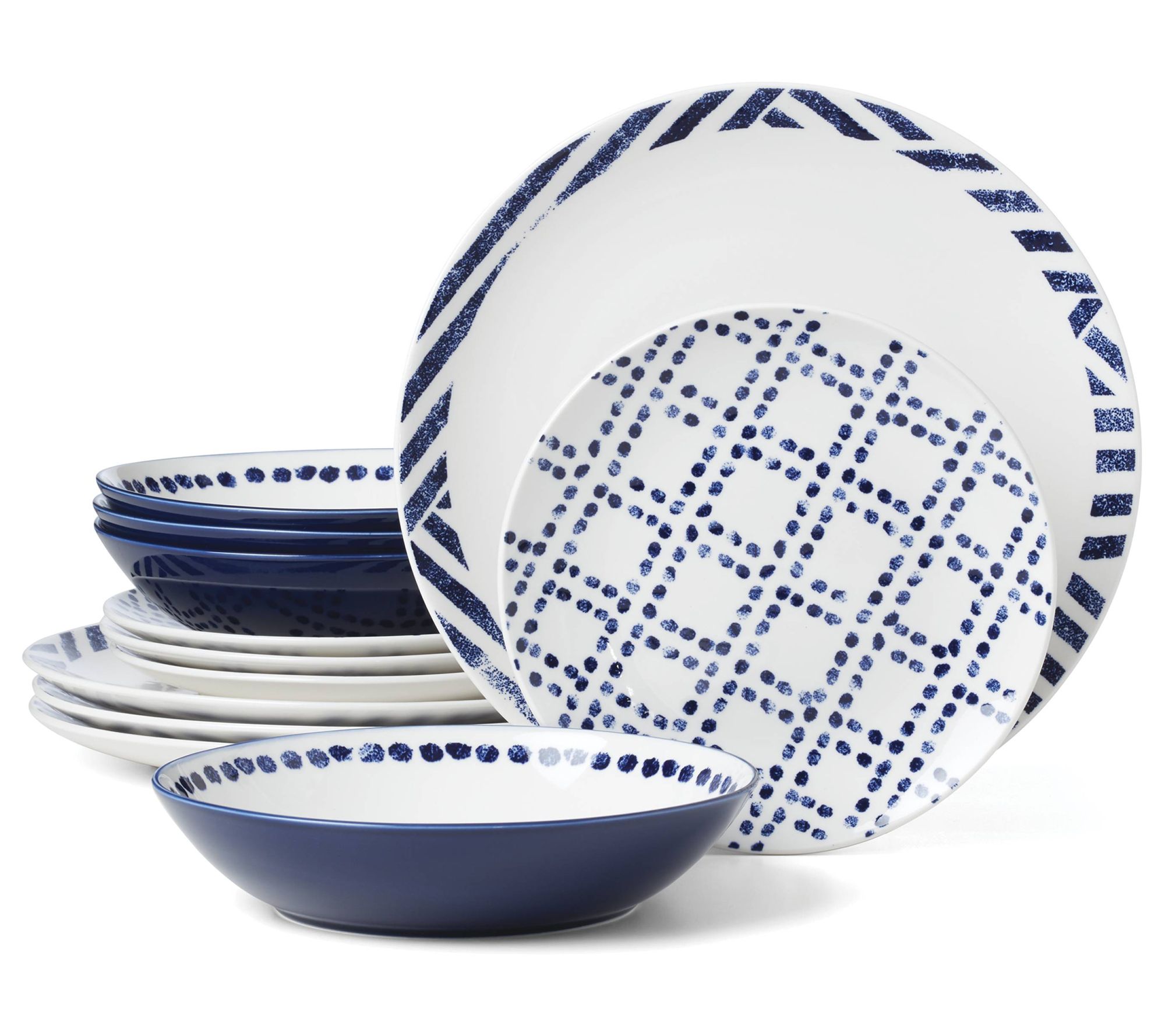 Oneida Harbour 12-Piece Dinnerware Set