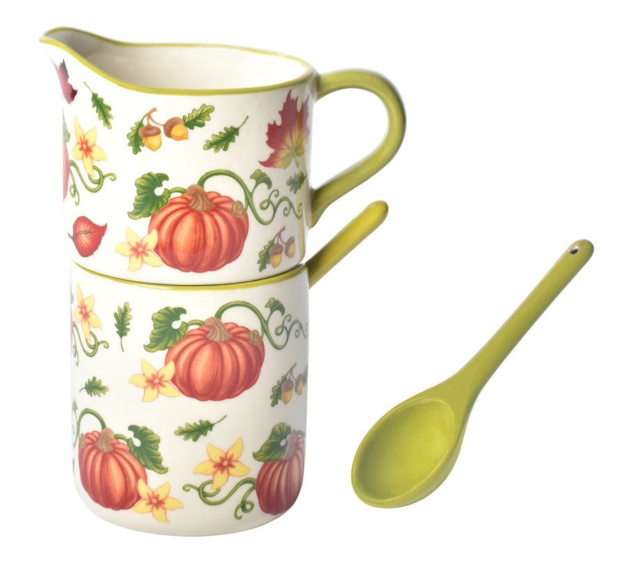 Temp-tations Seasonal Stacking Cream & Sugar Set
