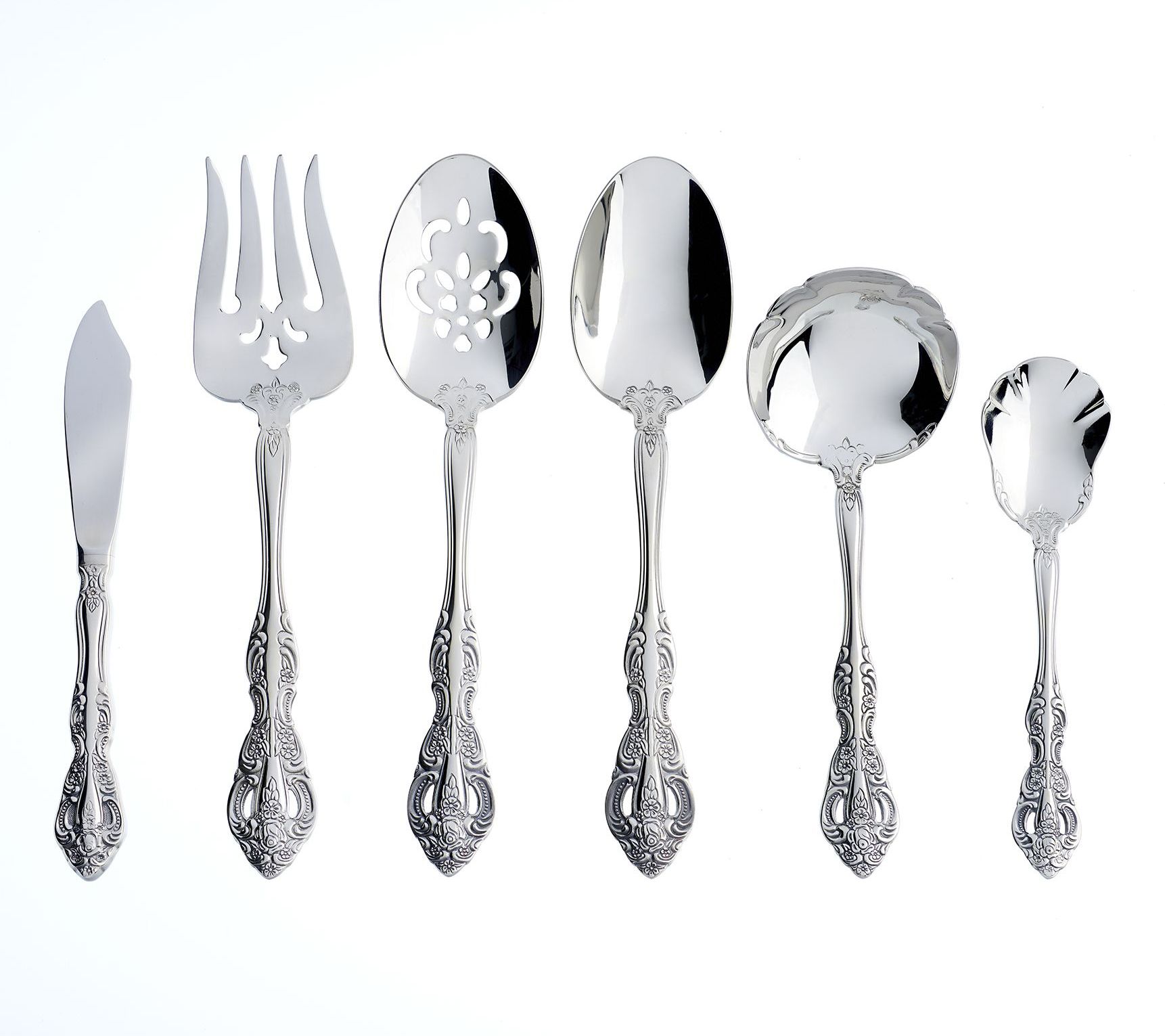 Oneida Michelangelo 6 Piece Fine Flatware Serving Set