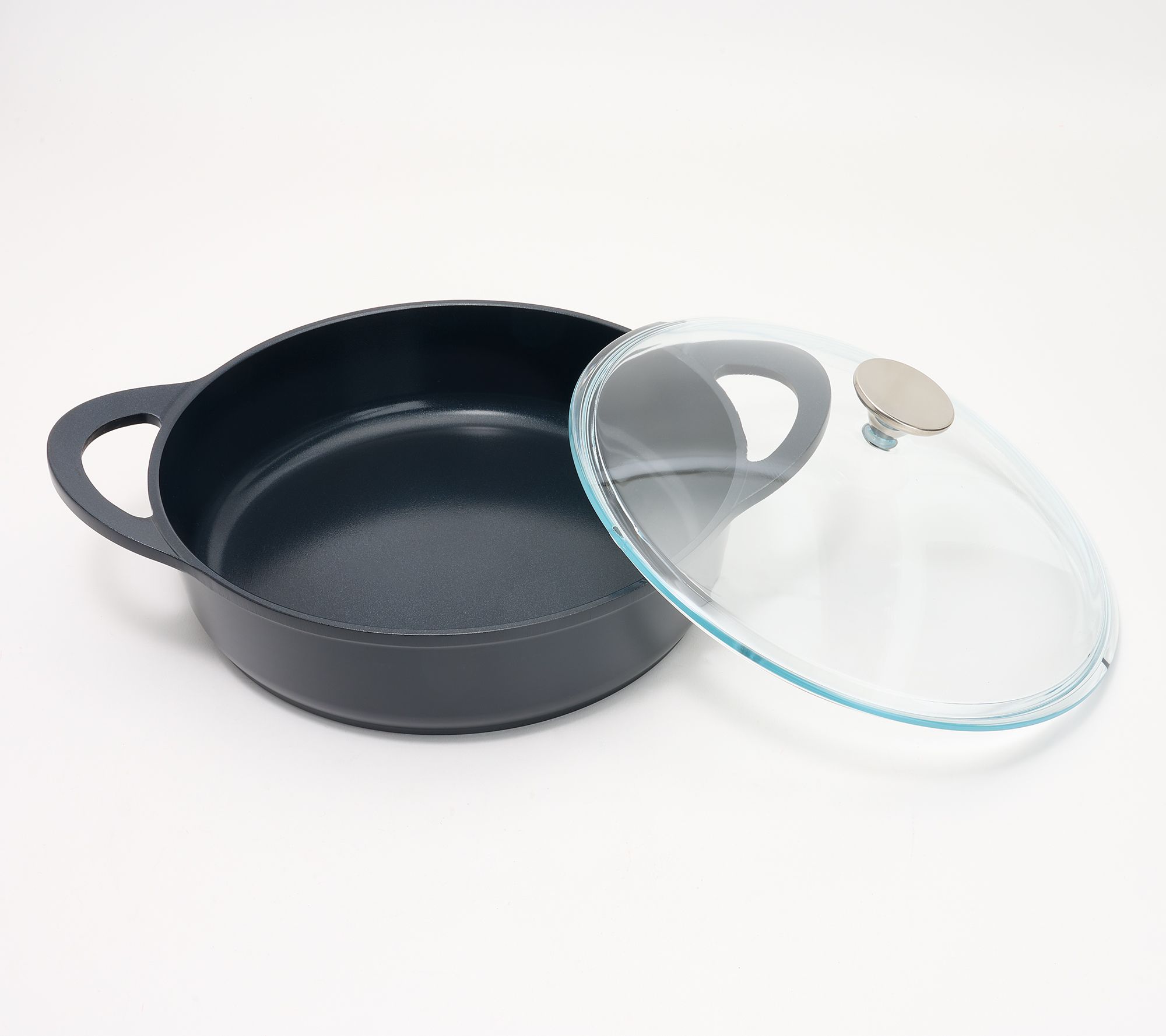 Technique 4.2-qt Nonstick Cast Aluminum Braiser w/ Glass Lid