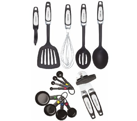 MegaChef Mulit-Color Silicone Cooking Utensils, Set of 12