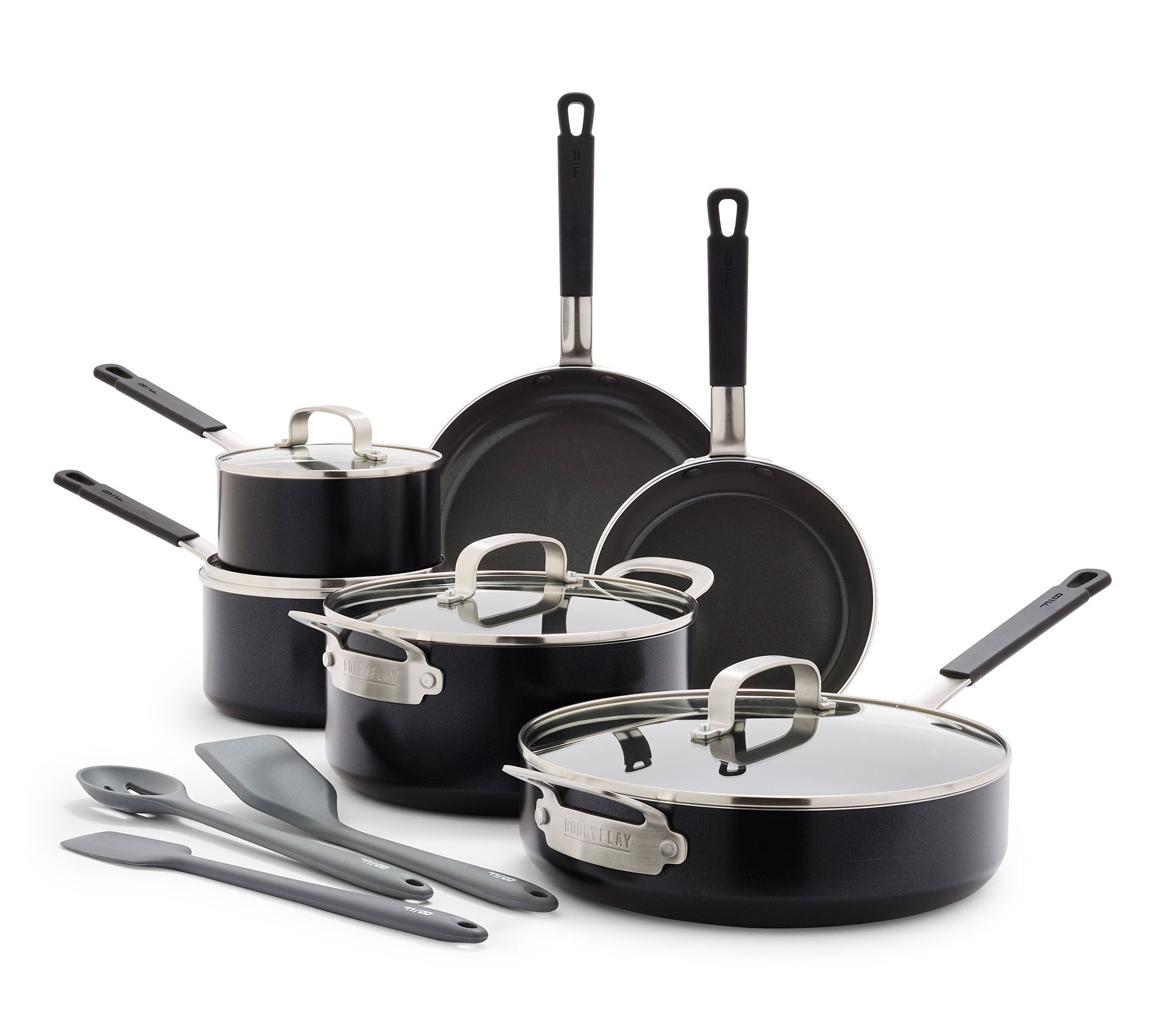 Bobby Flay by GreenPan Ceramic Nonstick 13pc Cookware Set