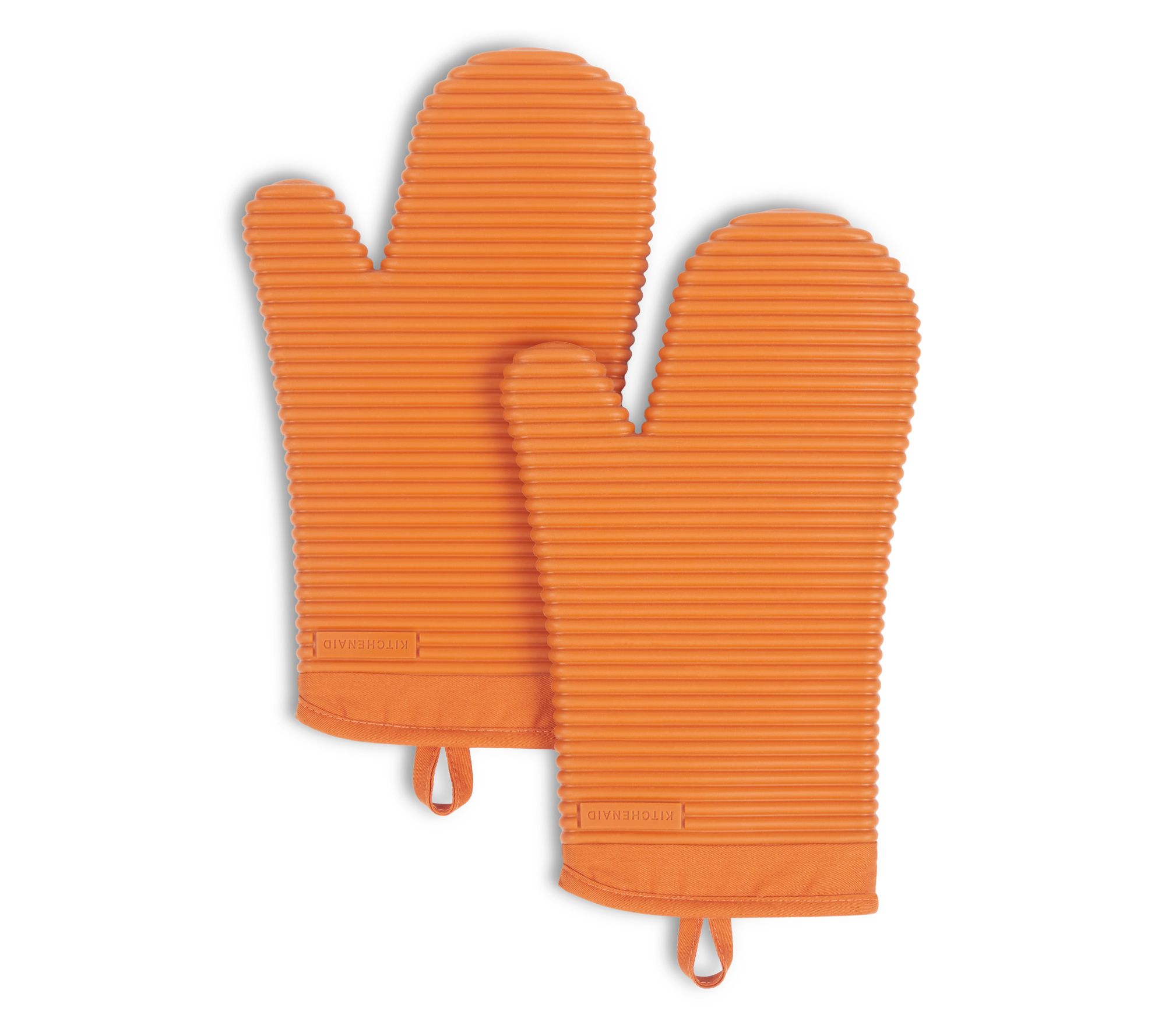 KitchenAid Ribbed Soft Silicone Oven Mitt 2 Pack-Set