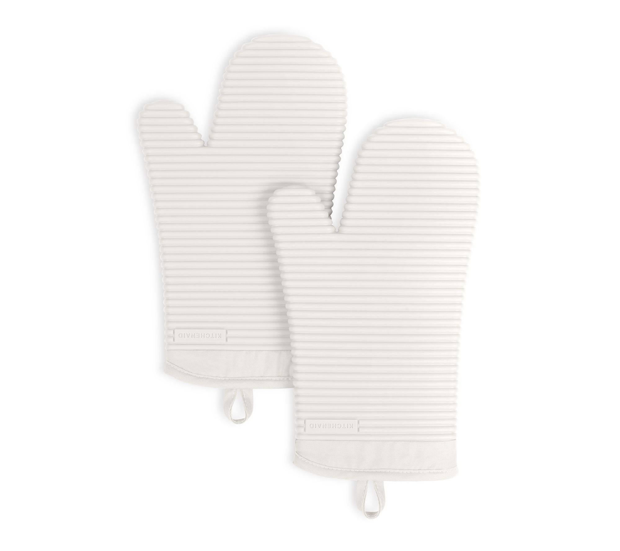 KitchenAid Ribbed Soft Silicone Oven Mitt 2 Pack-Set