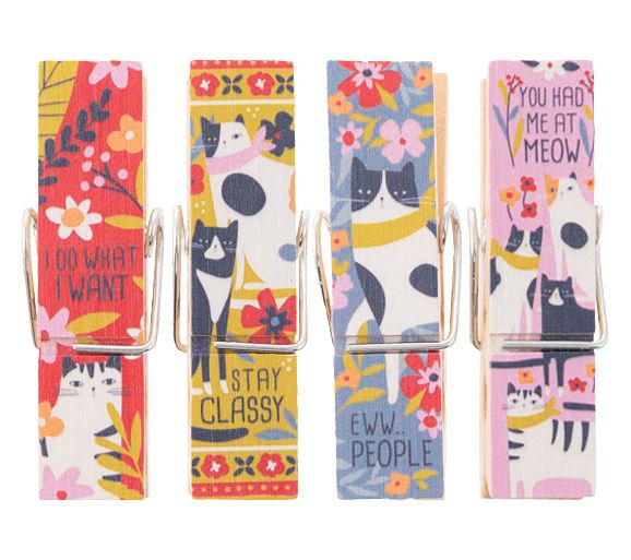 Karma Set of 4 Chip Clips