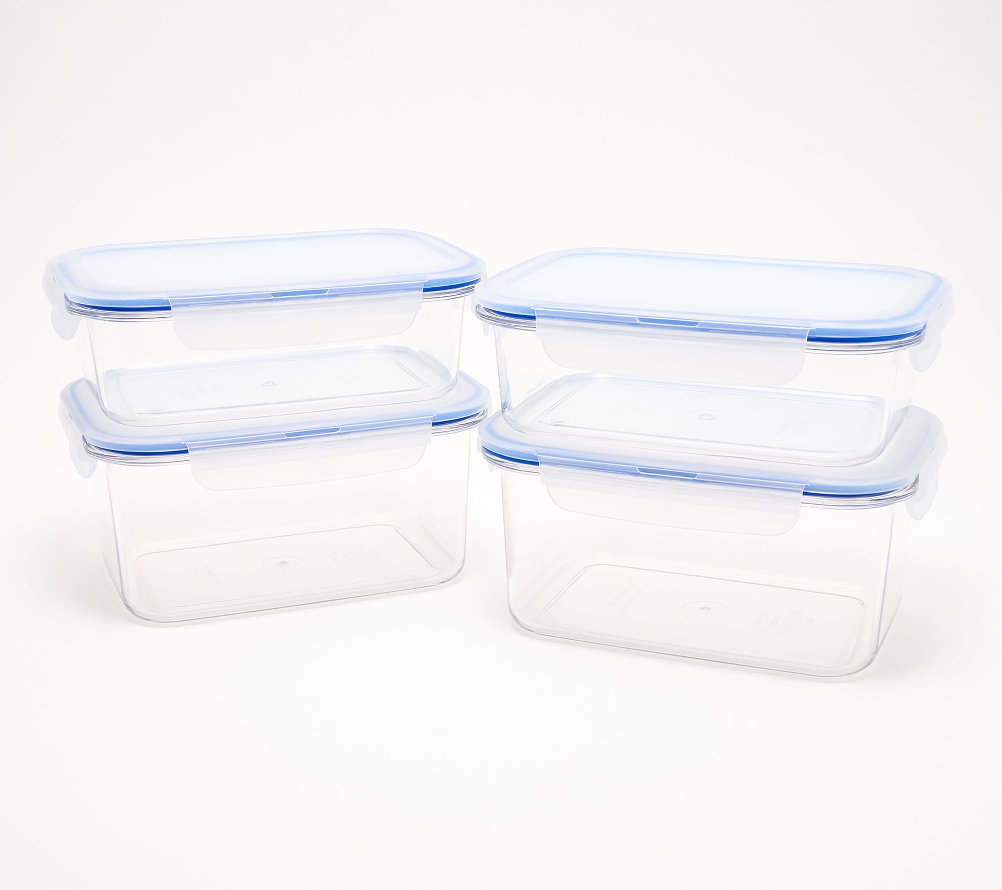 "As Is" LocknLock 4-Pc Tritan Rectangle Containers