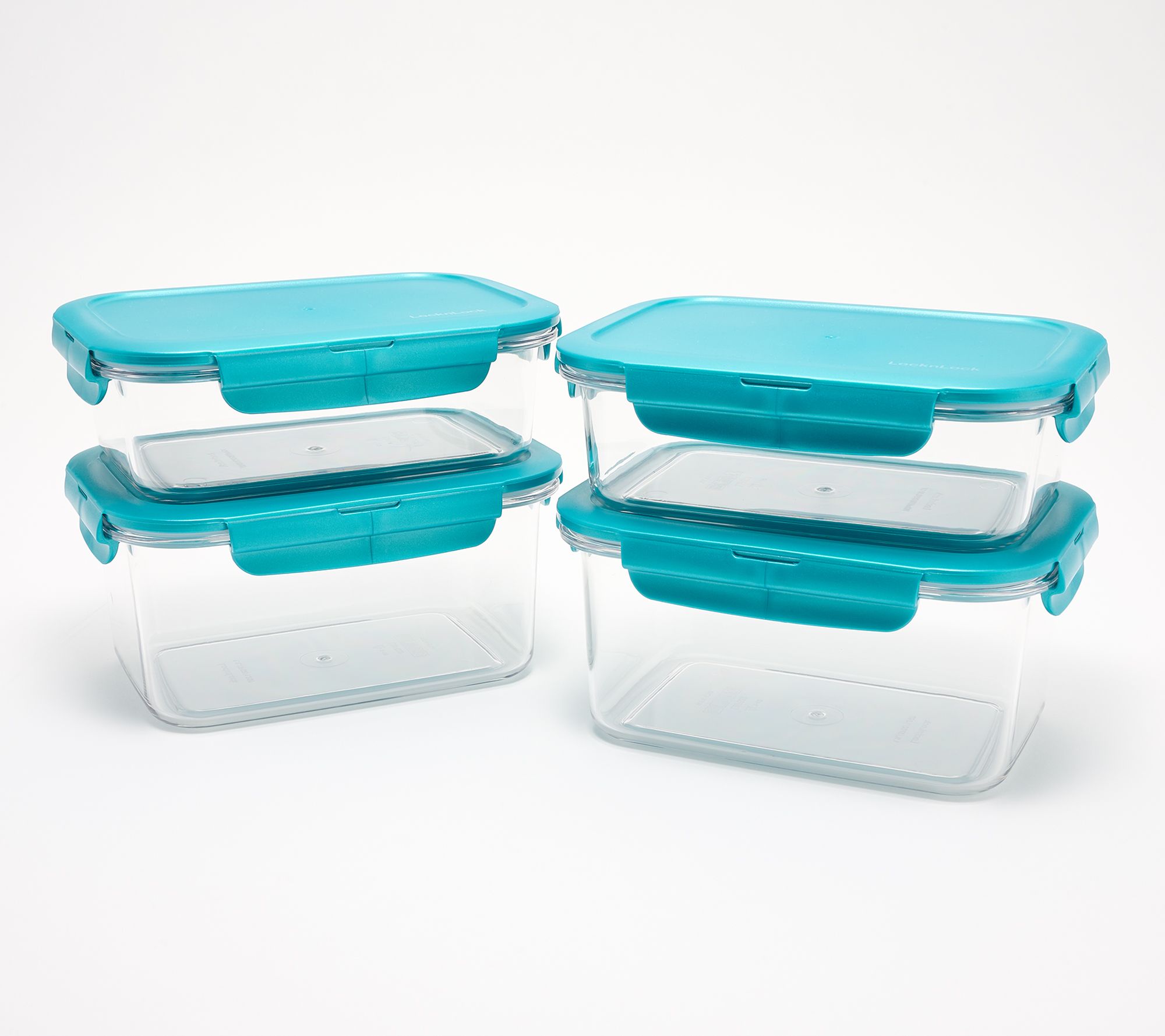 "As Is" LocknLock 4-Pc Tritan Rectangle Containers