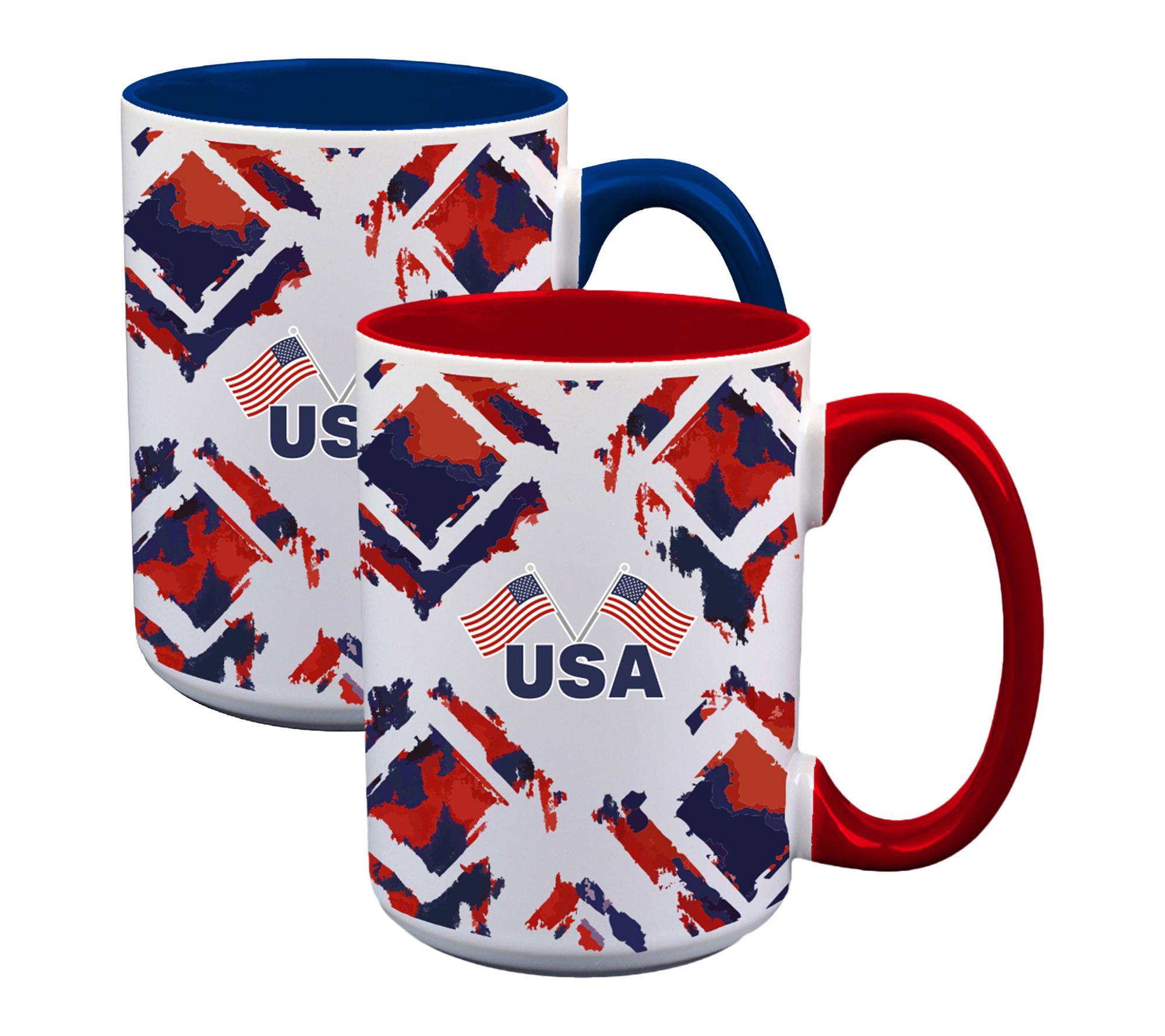 The Memory Company USA 2PK 15oz Inner Color Mug