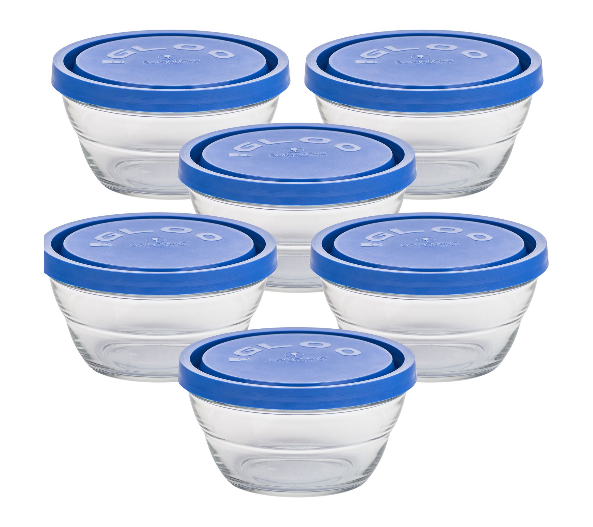  10 Strawberry Street Set of 6 Large Lambada Serve & Store Bowl