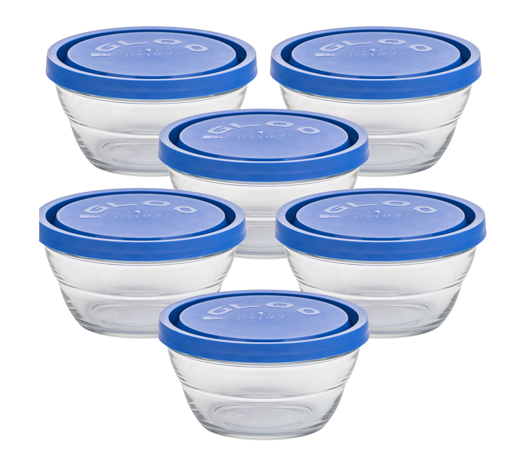 10 Strawberry Street Set of 6 Large Lambada Serve & Store Bowl