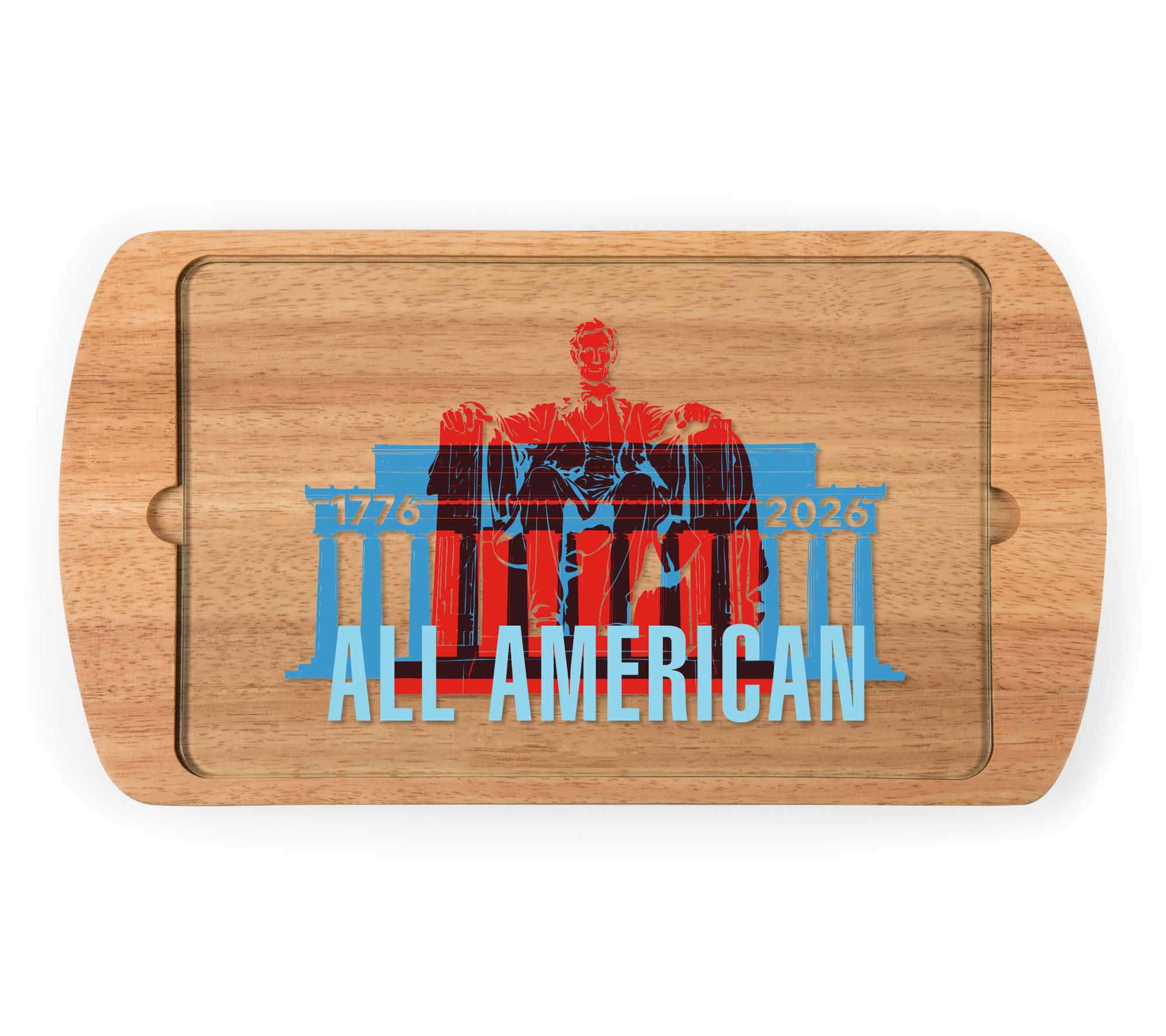 Toscana America250 Billboard Glass Top ServingTray