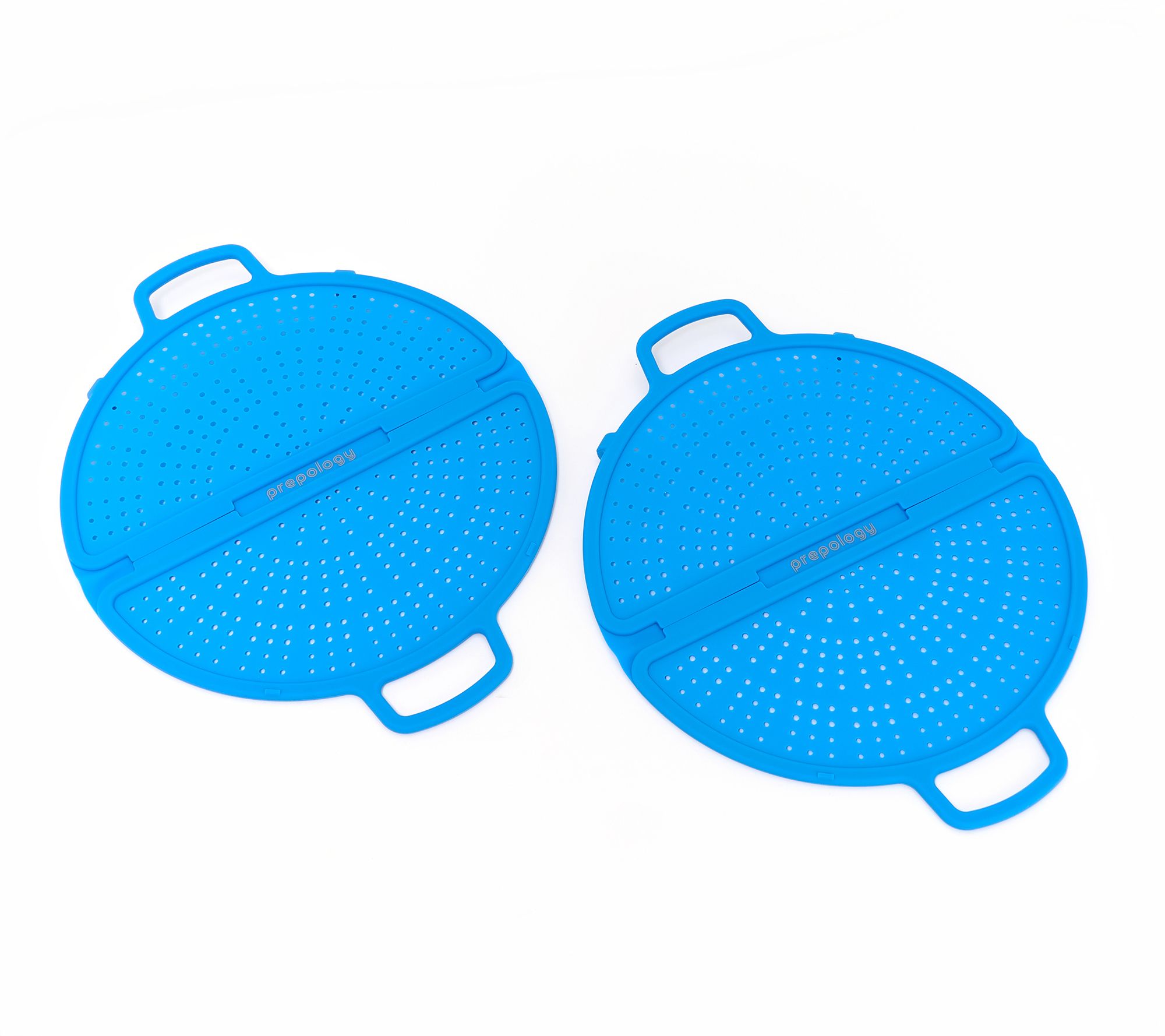 Prepology Set of (2) 10.5" Folding Silicone Splatter Guard