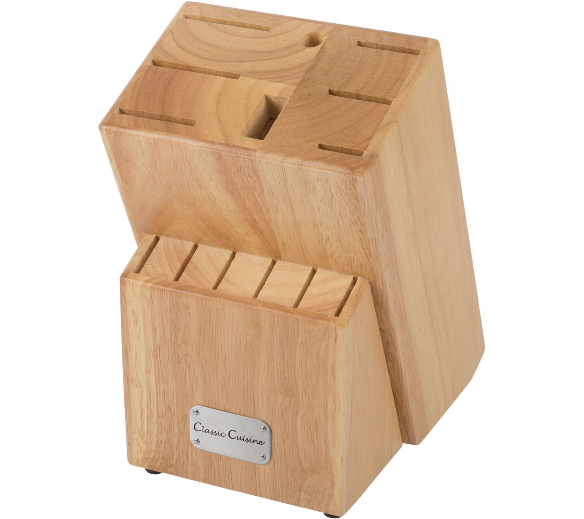 Classic Cuisine 15Piece Stainless Steel Knife Block Set