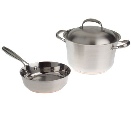 Technique Ti. Titanium and Copper Clad 10-Piece Cookware Set 