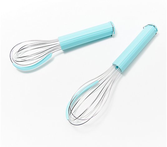 Kuhn Rikon 2-Pc Collapsible Balloon Whisk with Silicone Scraper