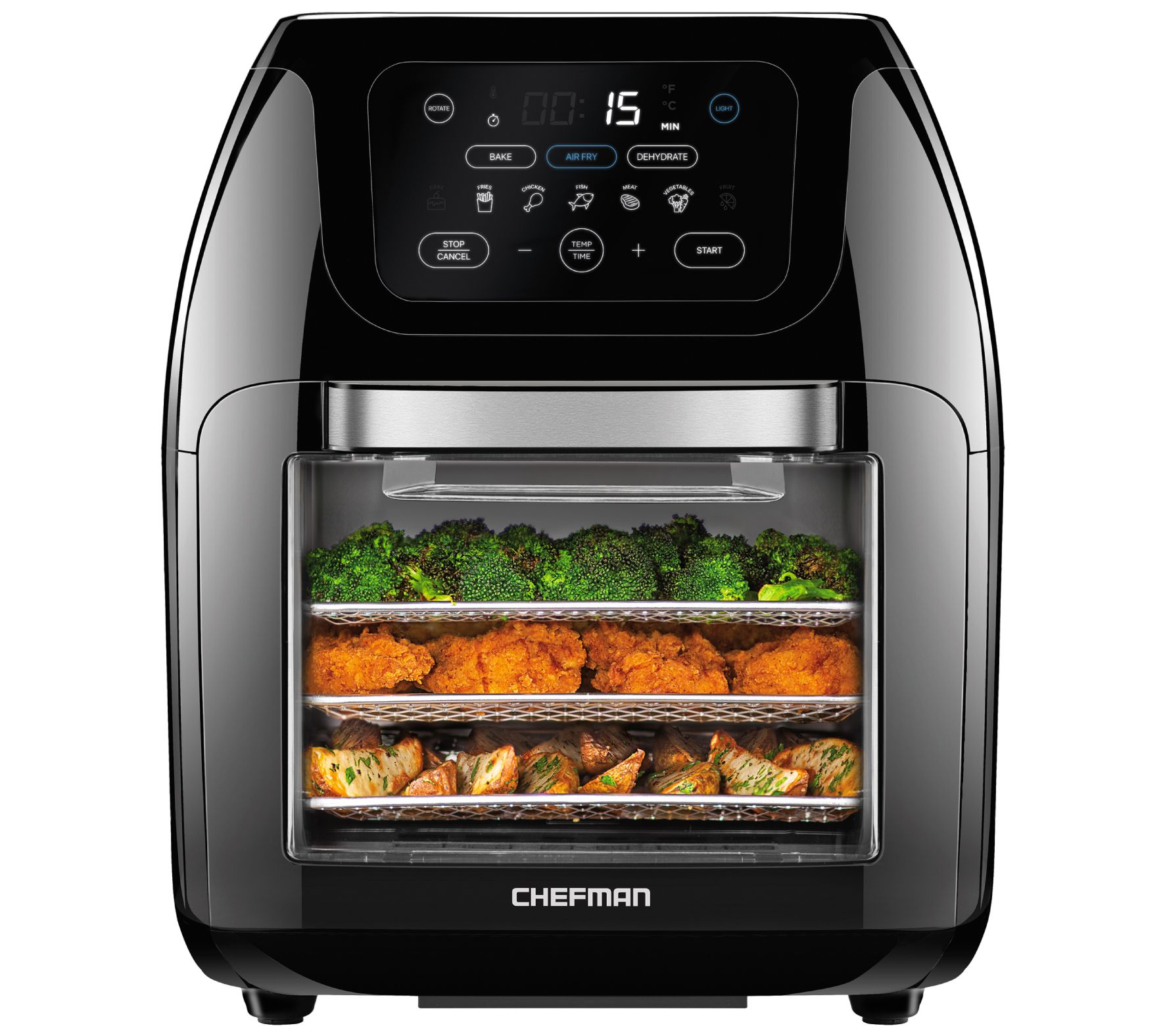 Chefman Digital Air Fryer + Rotisserie Oven 