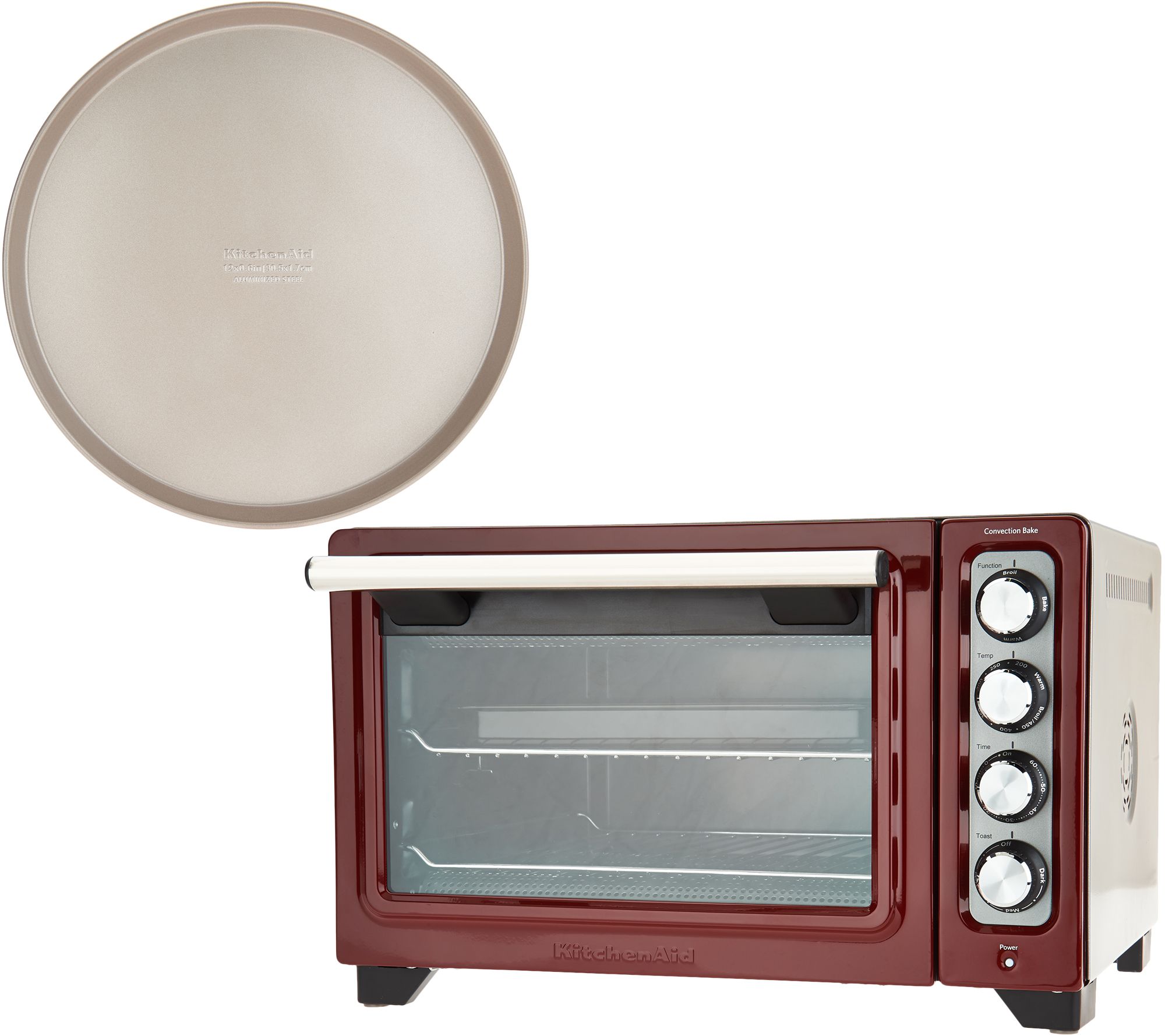 As Is Kitchenaid Countertop Convection Oven With Pizza Pan