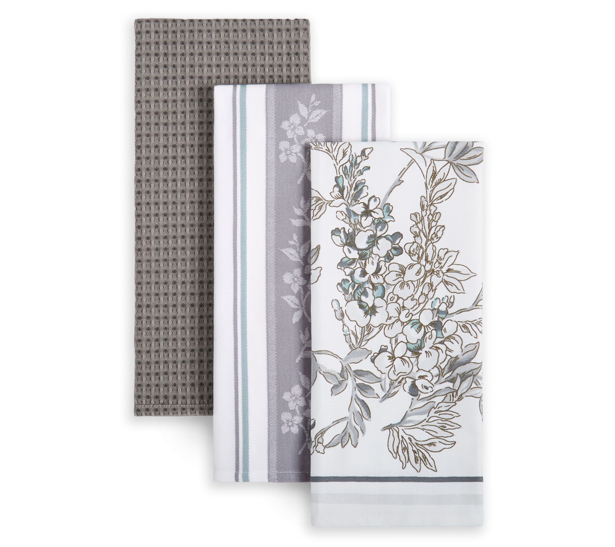 Martha Stewart Iris Lint-Free Towel 3-Pack Set