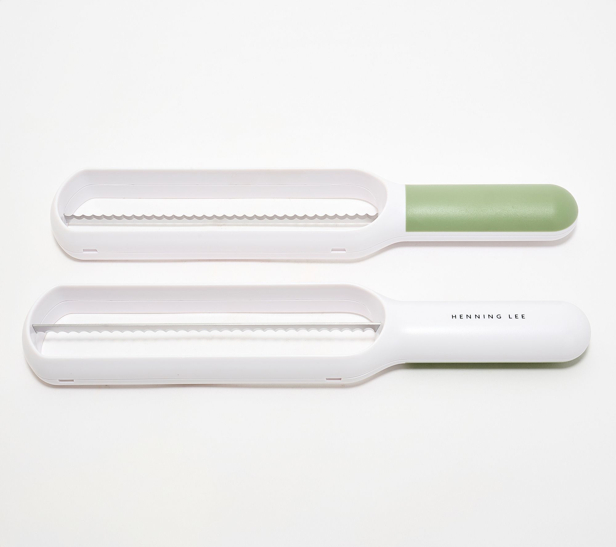  Henning Lee Set of 2 Safety Bagel Slicers