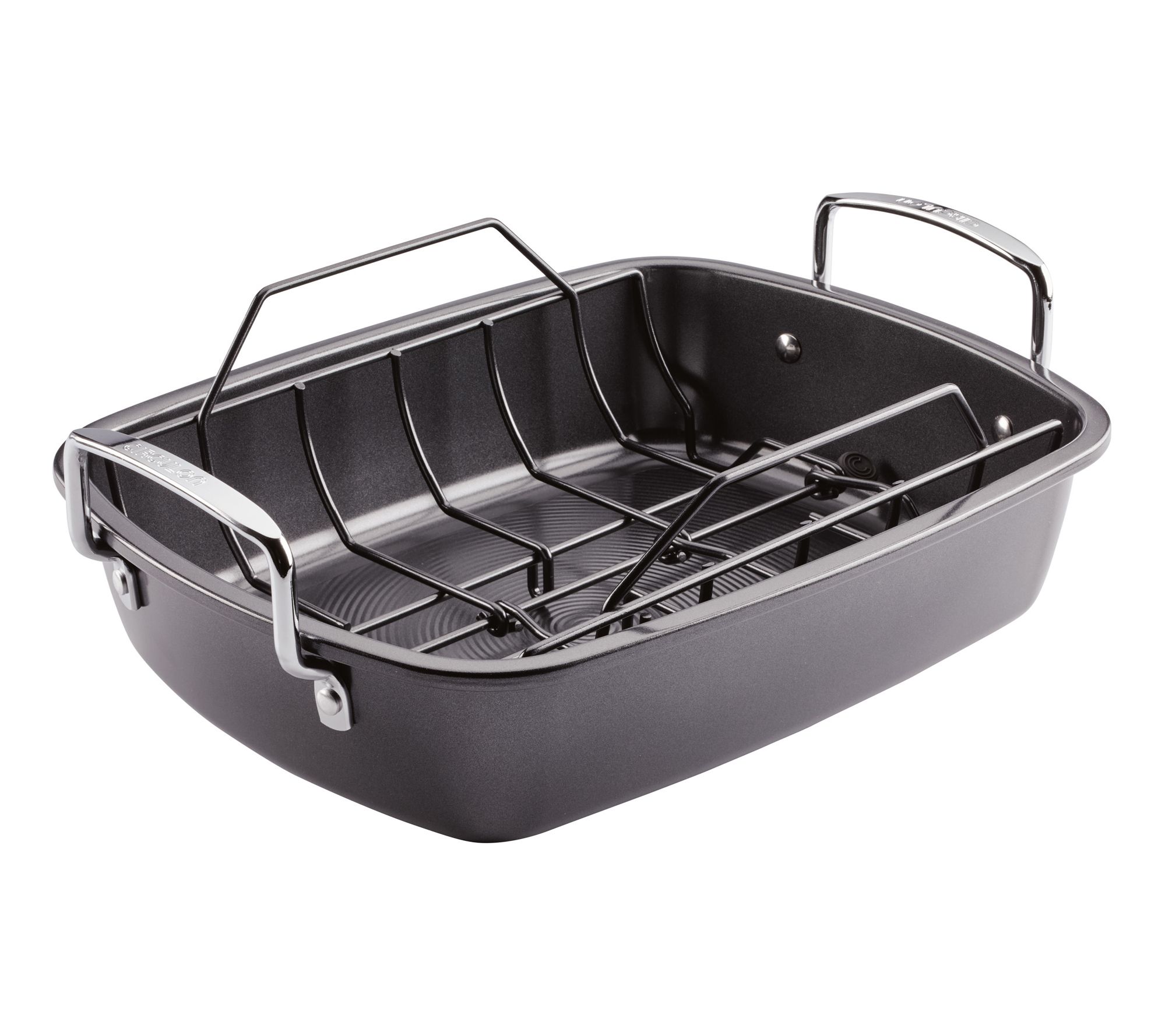 Circulon Ultra-Lasting Nonstick Roasting Pan w/Serve Rack