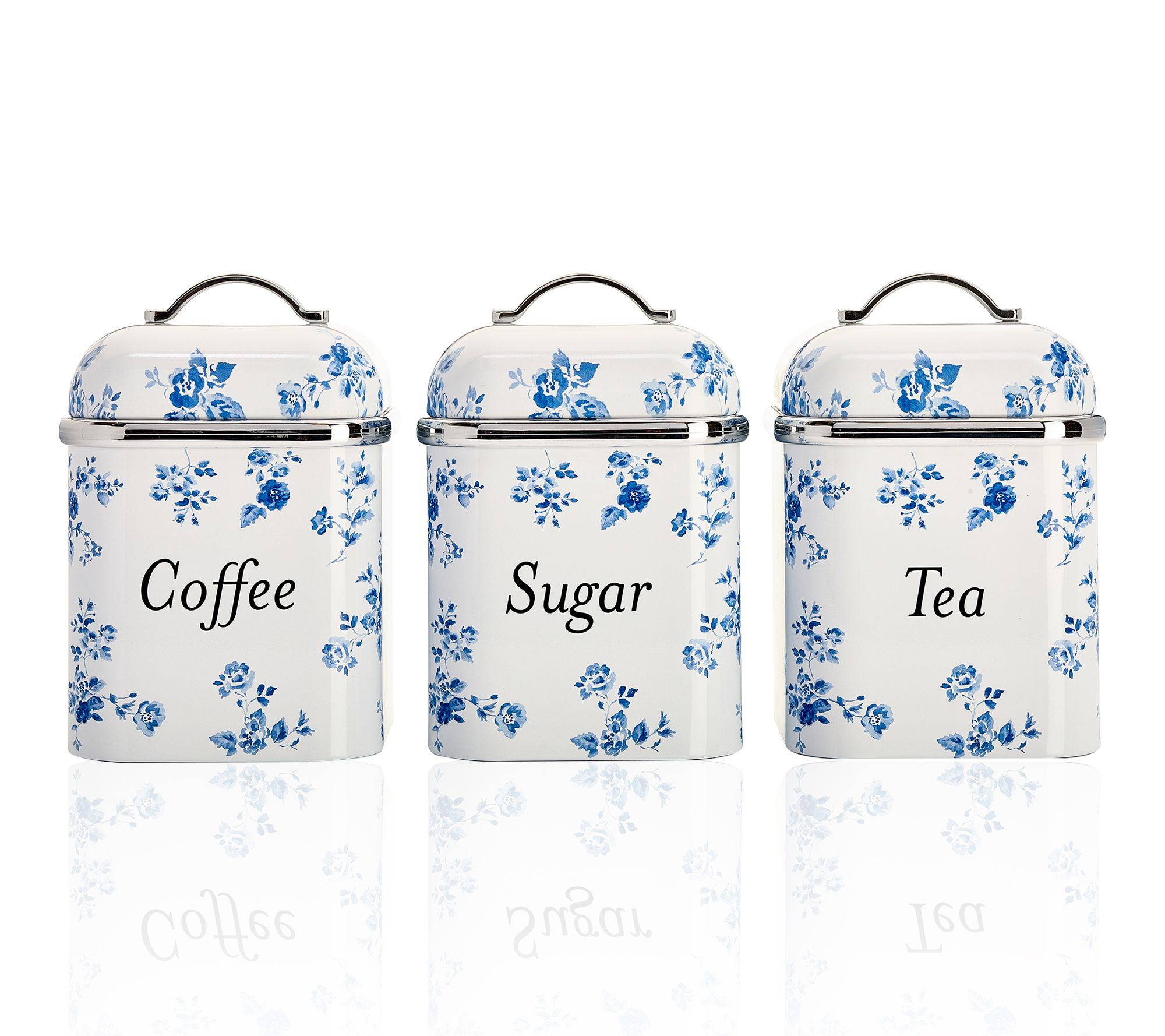  Laura Ashley VQ 3pc Canister Set