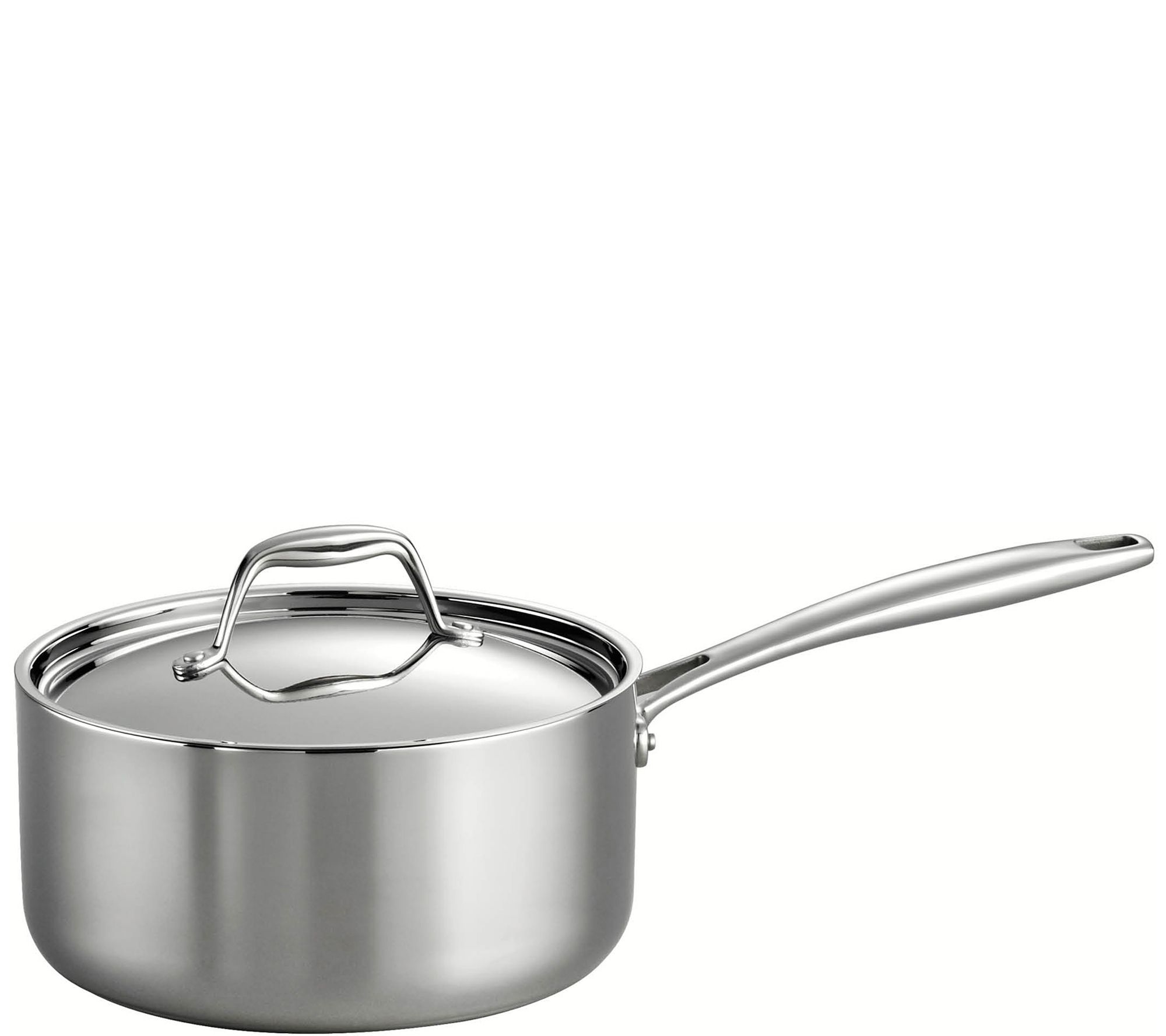 Tramontina Tri-Ply Clad 8 qt Covered Stainless Steel Stock Pot