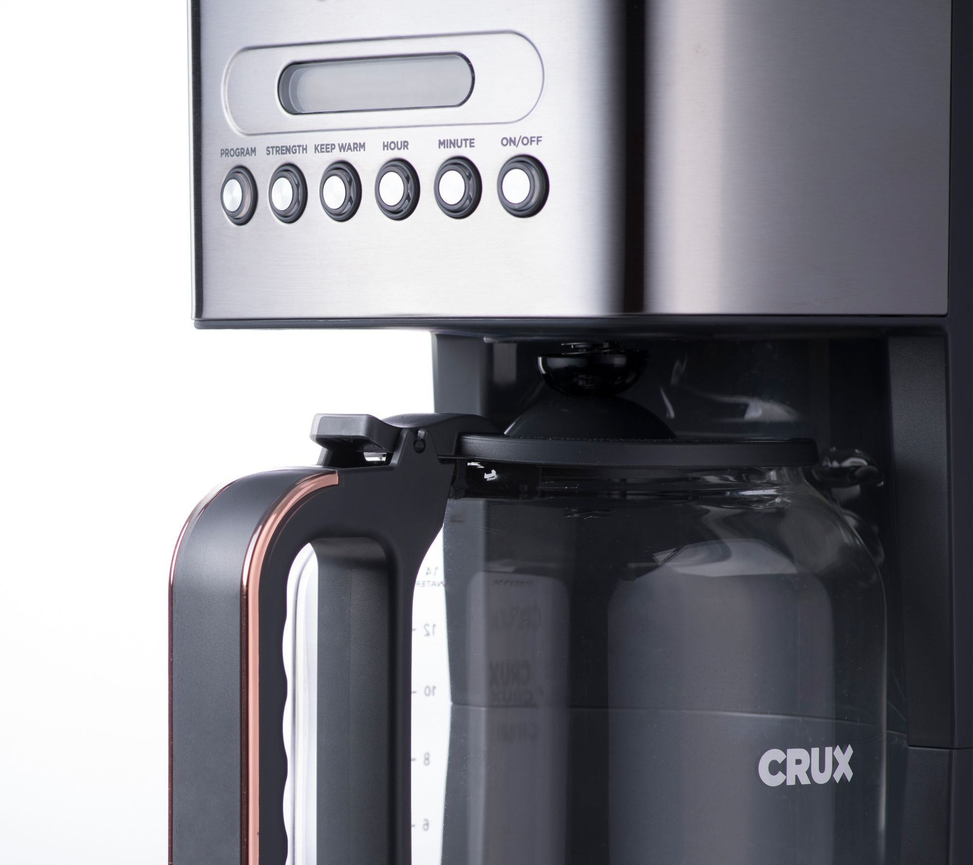 CRUX 14-Cup Programmable Coffee Maker 