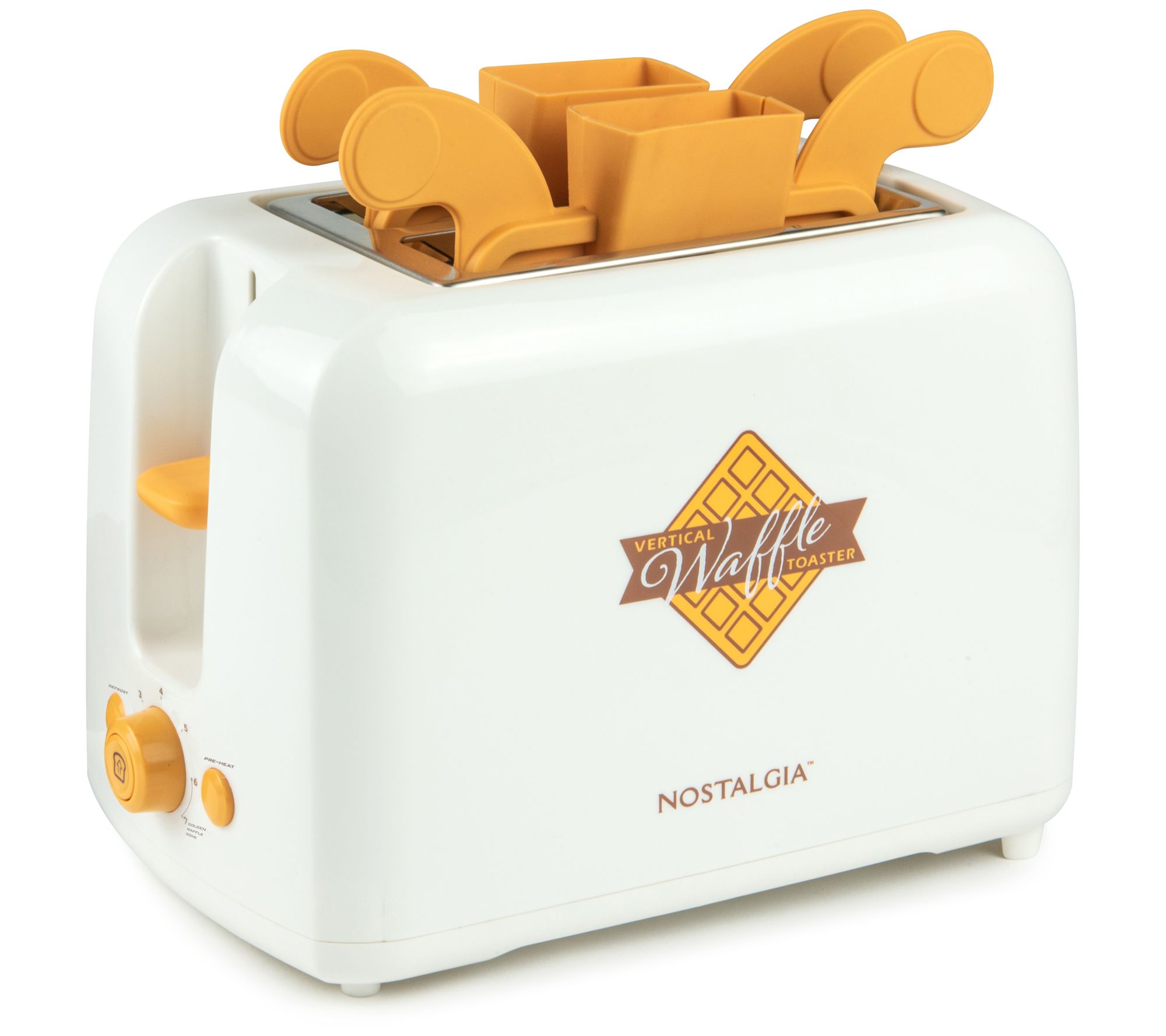 Nostalgia Vertical Waffle Toaster