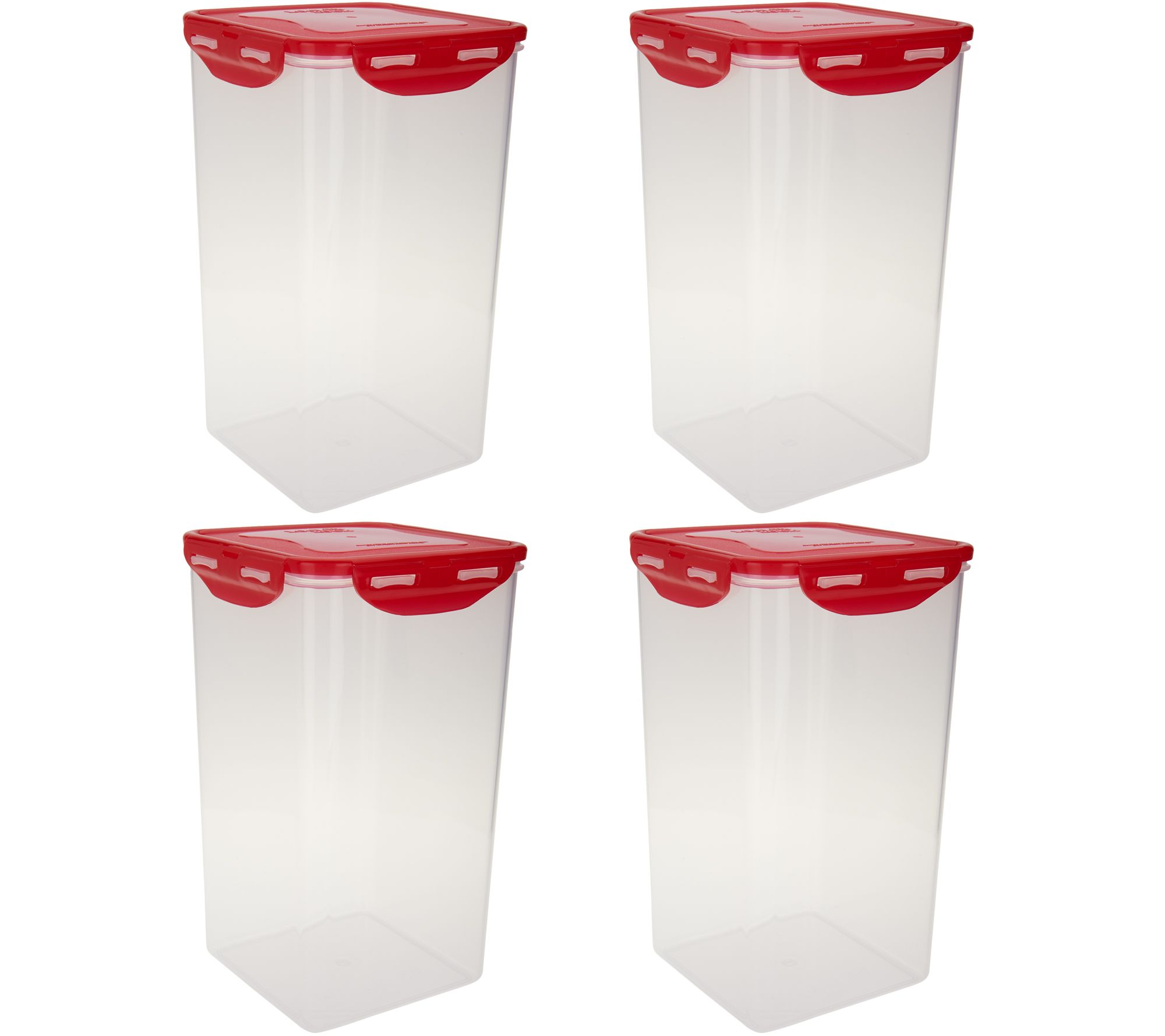LocknLock 4 piece Tall Canister Storage Set