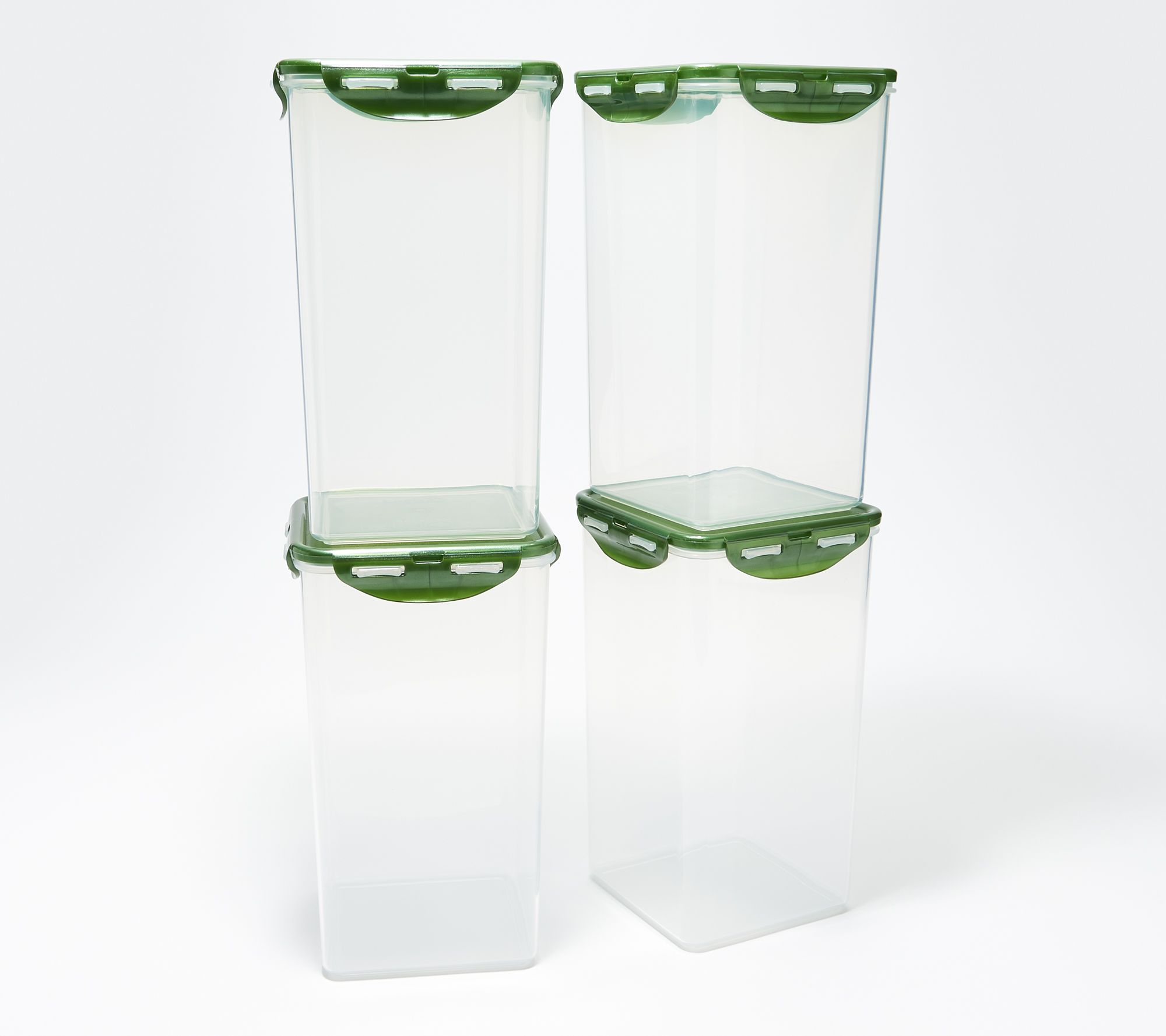 LocknLock 4 piece Tall Canister Storage Set