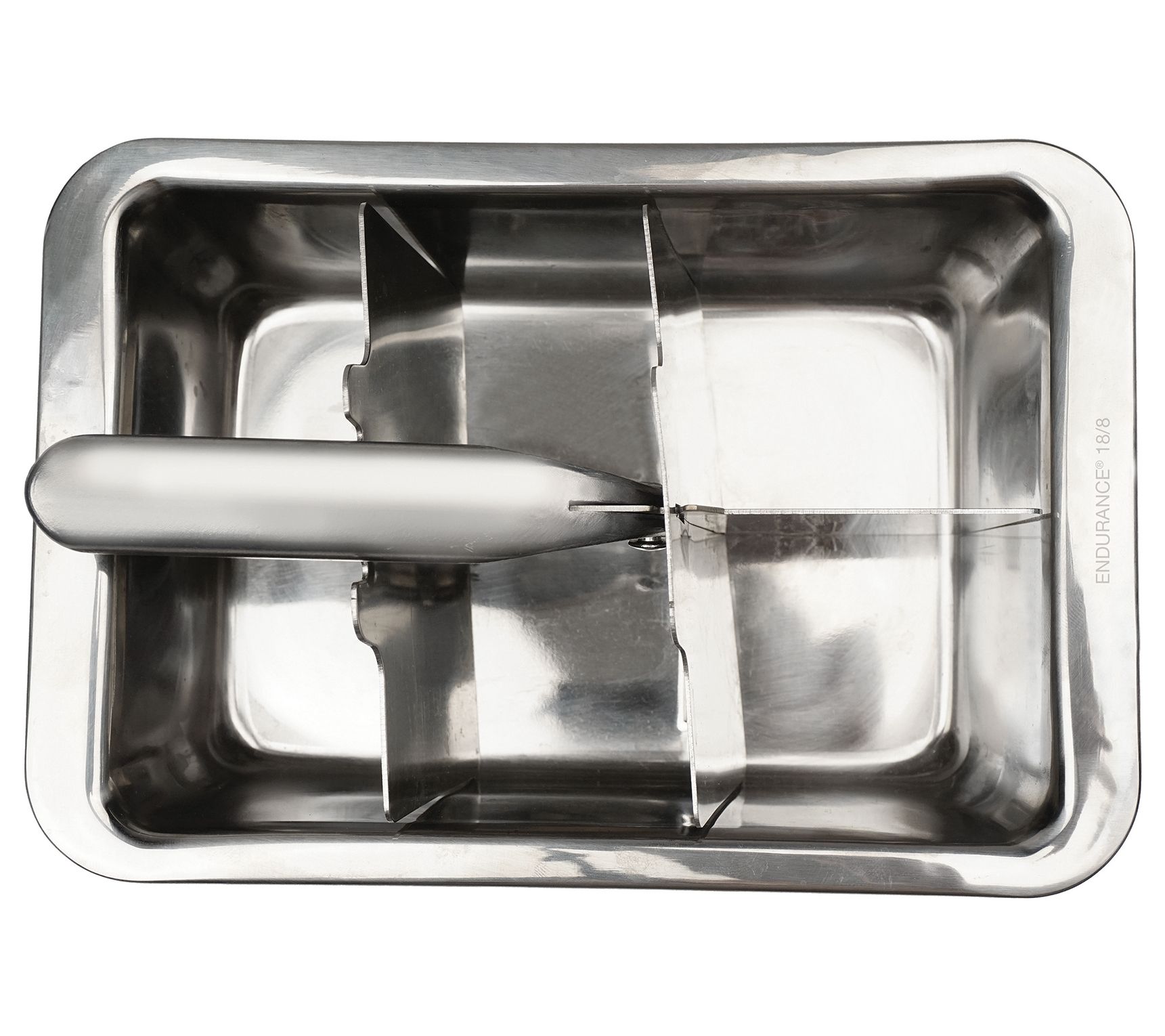 RSVP Stainless Steel Large Ice Cube Tray