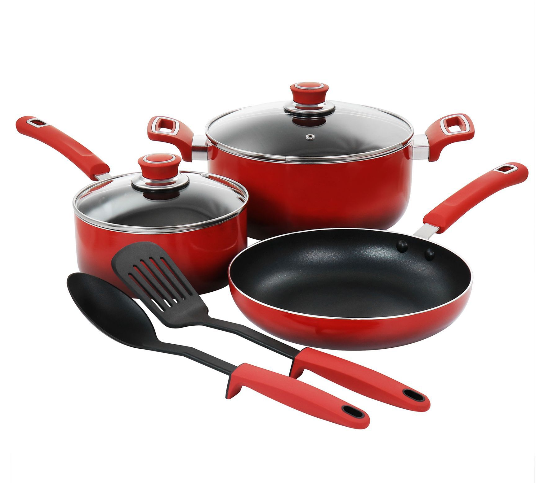 Technique Style Hard Anodized Nonstick 9-pc. Cookware Set CooksEssentials 