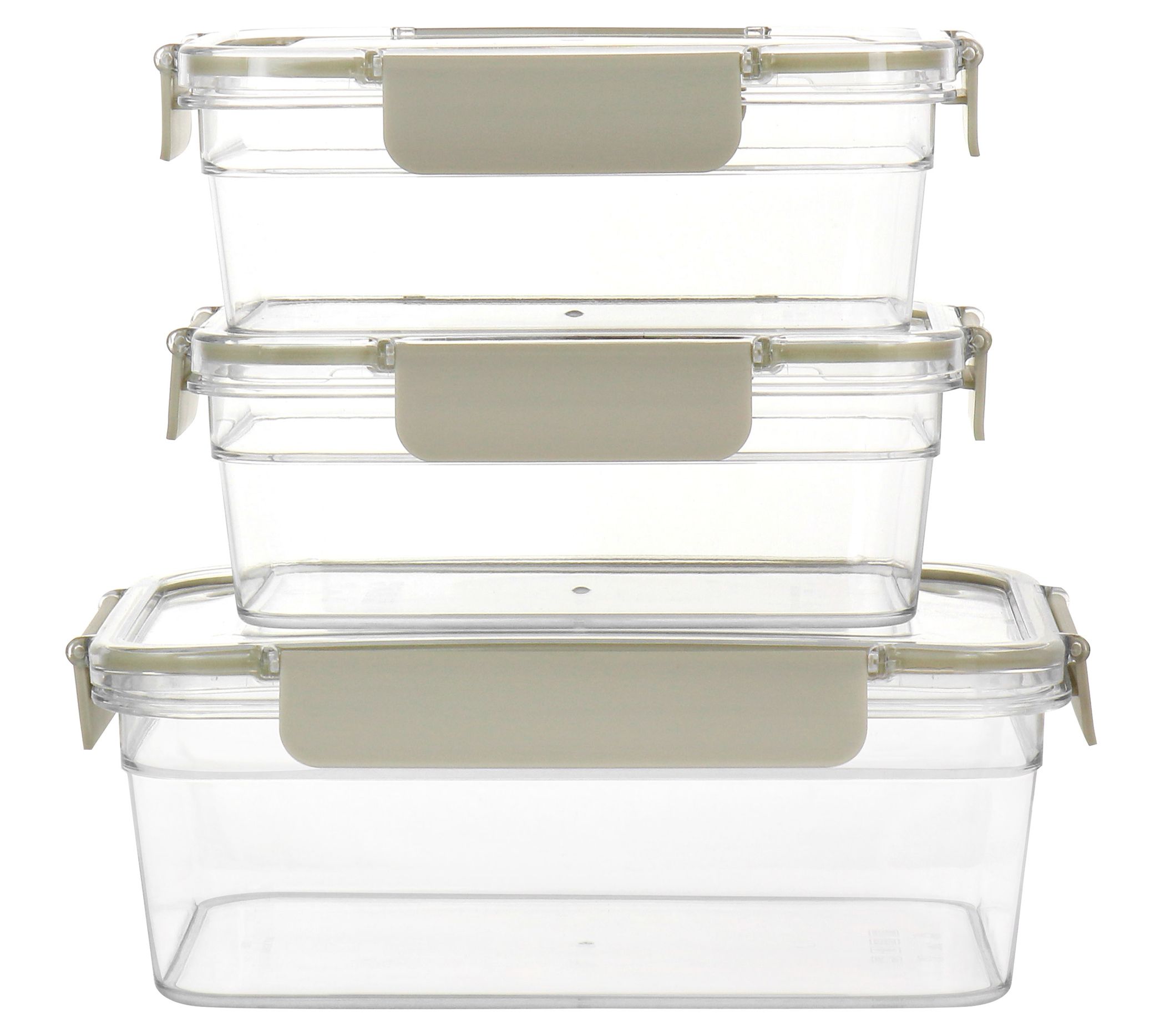 Martha Stewart Collection 12-Pc. Glass Food Storage Container Set