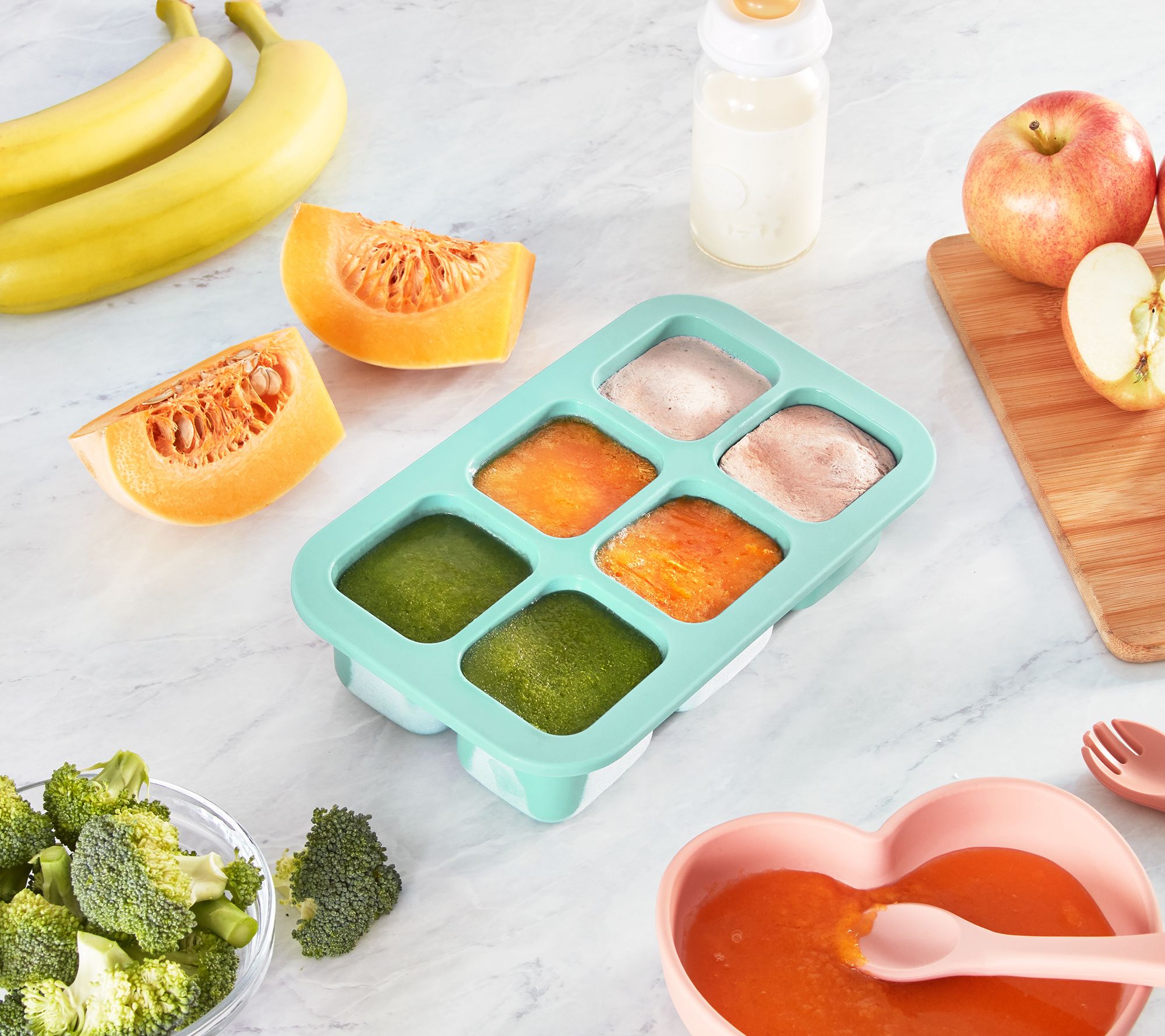 If You Make Your Own Baby Food, You Need This Silicone Freezer Tray