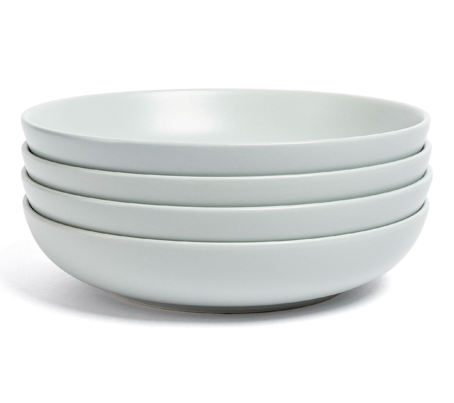 over&back Coupe 30oz Semi-Matte Stoneware Dinner Bowls