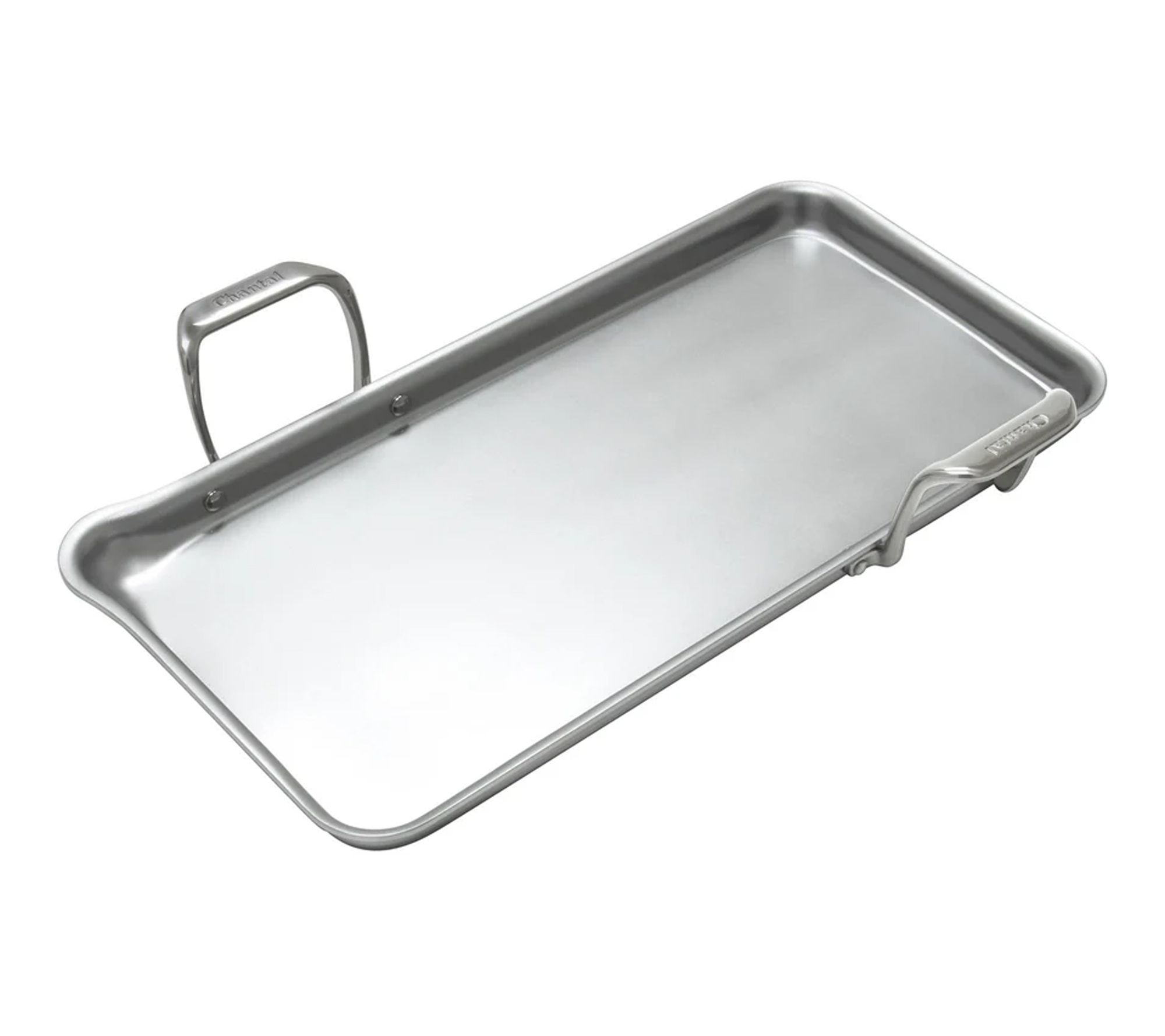 Chantal Induction 21 Steel Griddle, 19 x 9.5 Inches