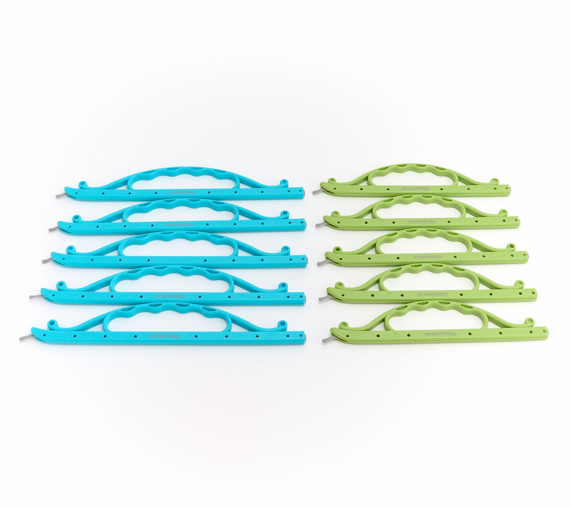 "As Is" Prepology 10-Pc Medium & Large Bag Sealers w/ Handles