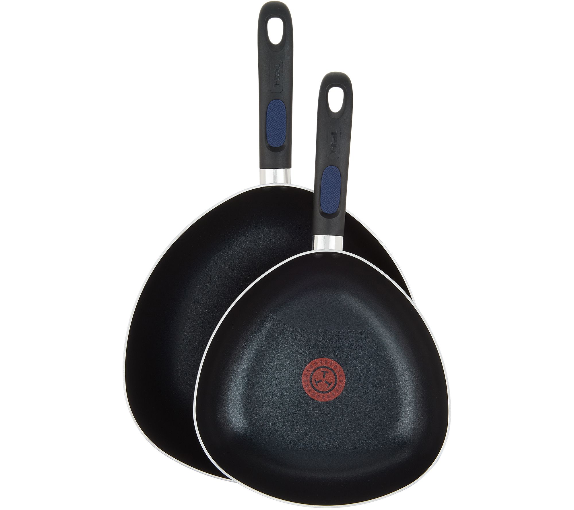 Non-stick Egg Frying Pan, with Thermo-Triangle Indicator, Wood