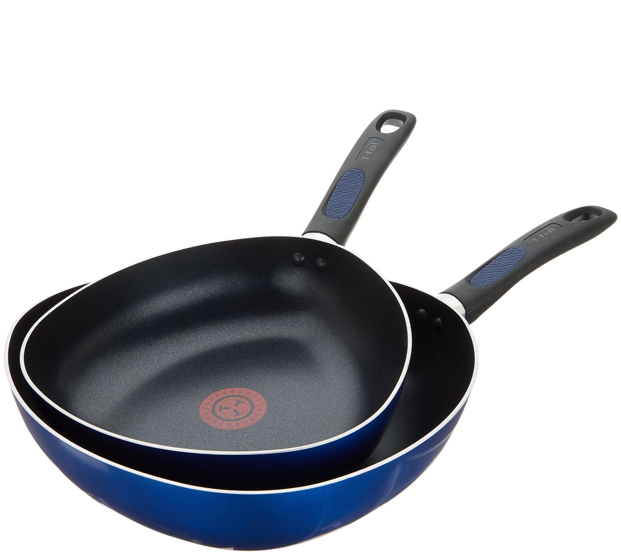 Non-stick Egg Frying Pan, with Thermo-Triangle Indicator, Wood