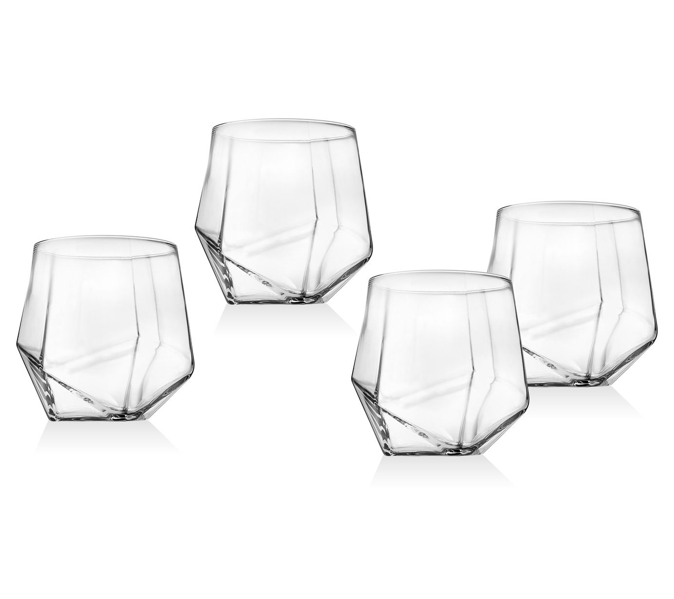 Godinger Set of 4 Isla Double Old-Fashioned Glases