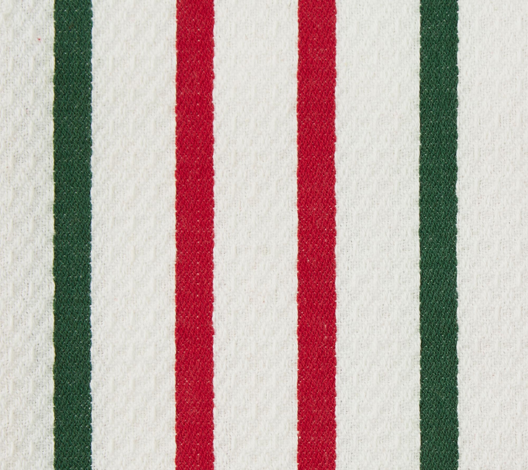 Design Imports Holiday Stripes Kitchen Towels & Dishcloths Set