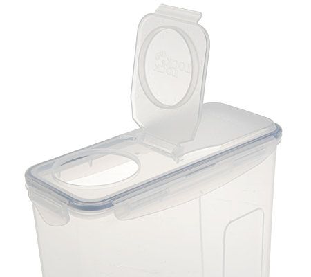 Martha Stewart Siohban 35.5oz Acrylic Storage Container ,White