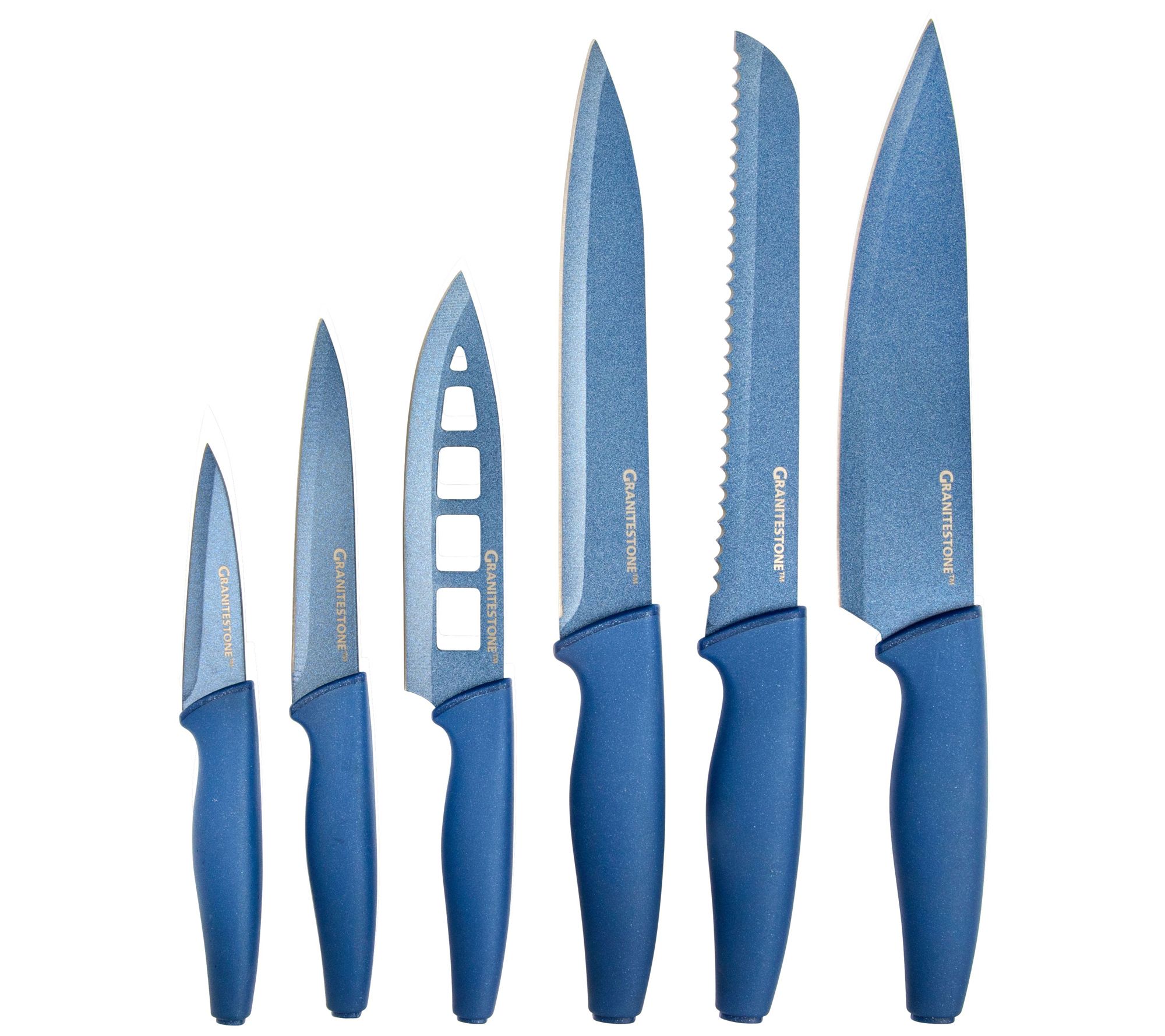 Granitestone 6-Piece NutriBlade Knife Set