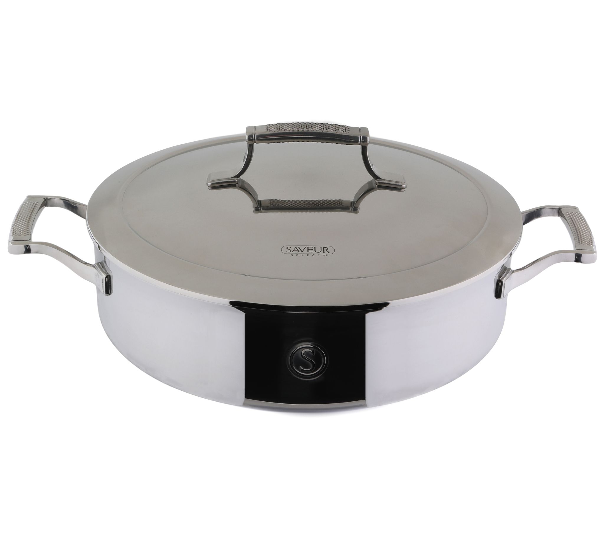 Saveur Selects Voyage Tri-Ply 5-Qt Sauteuse with Lid